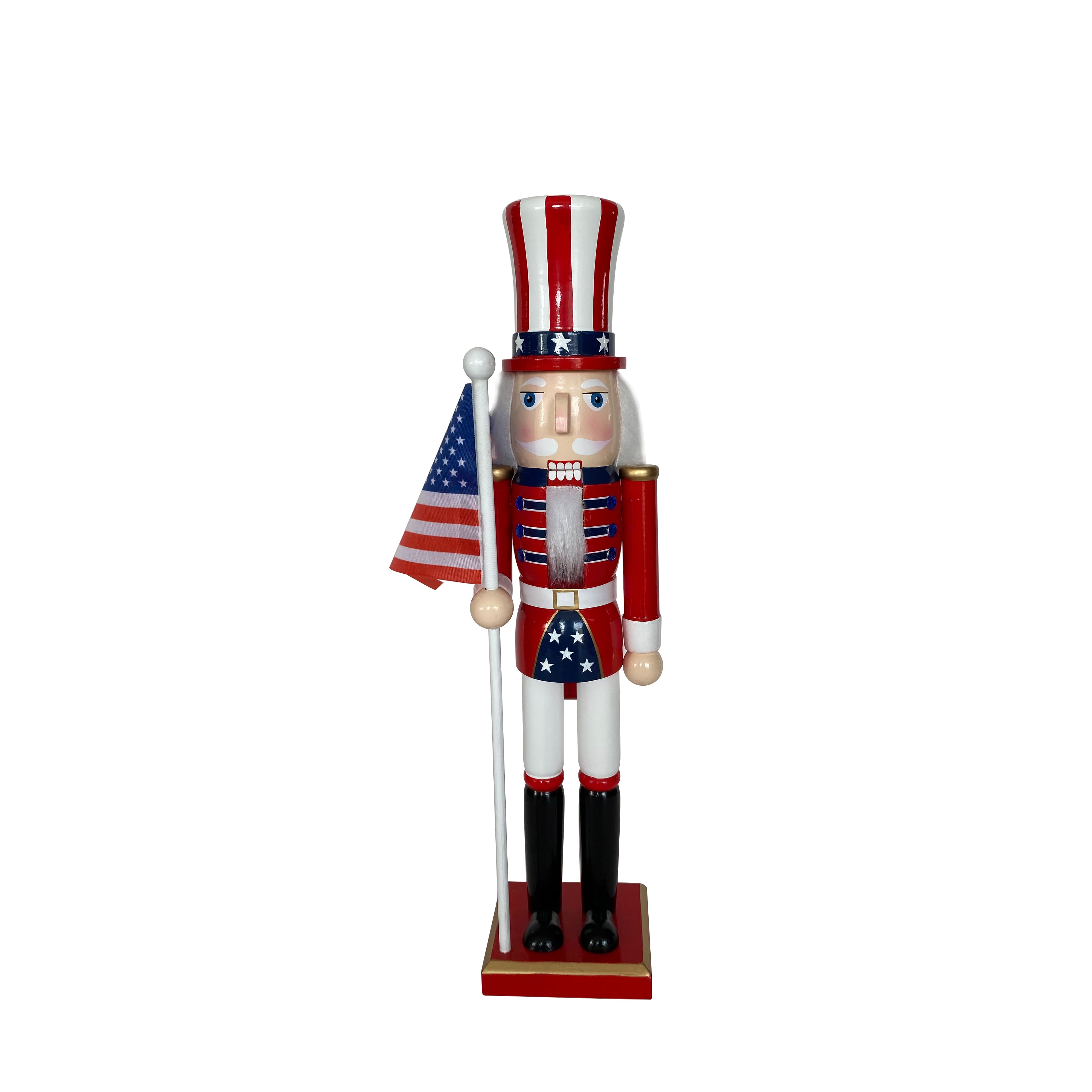 16&#x22; Patriotic Nutcracker Accent by Ashland&#xAE;