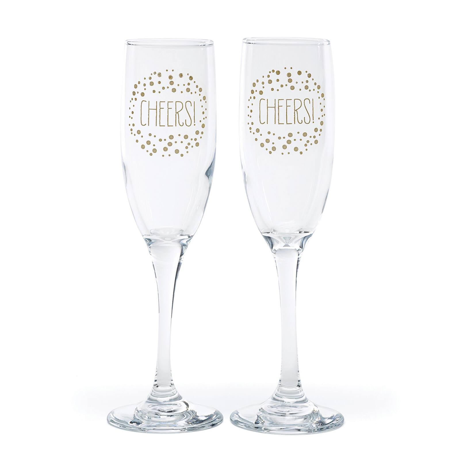 Hortense B. Hewitt Co. Polka Dot Flutes