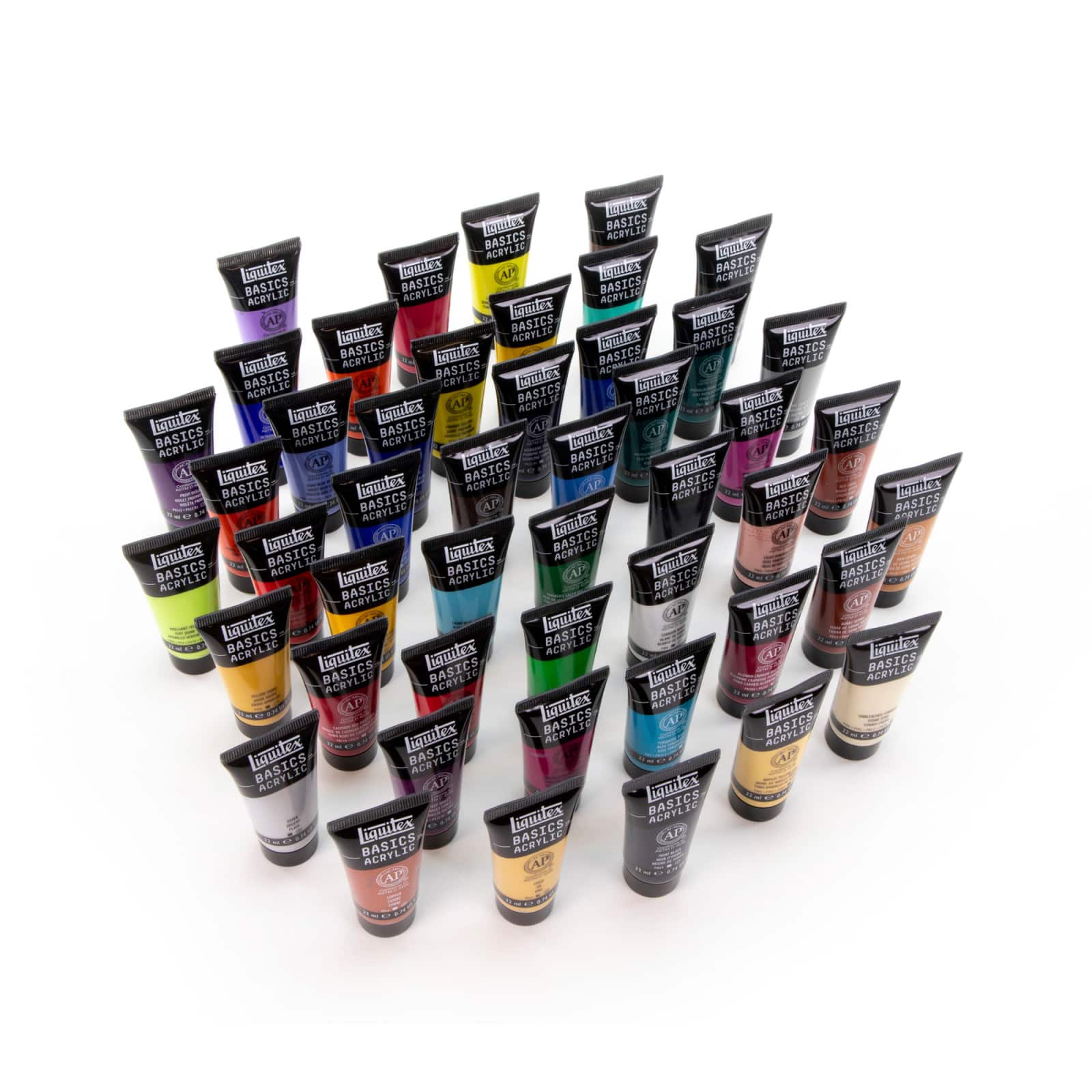 6 Packs: 48 ct. (288 total) Liquitex BASICS® Acrylic Color Set, 22 mL