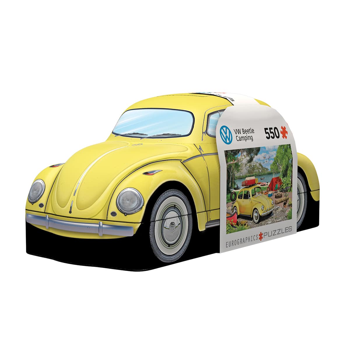 VW Beetle Shaped Tin 550 Piece Puzzle