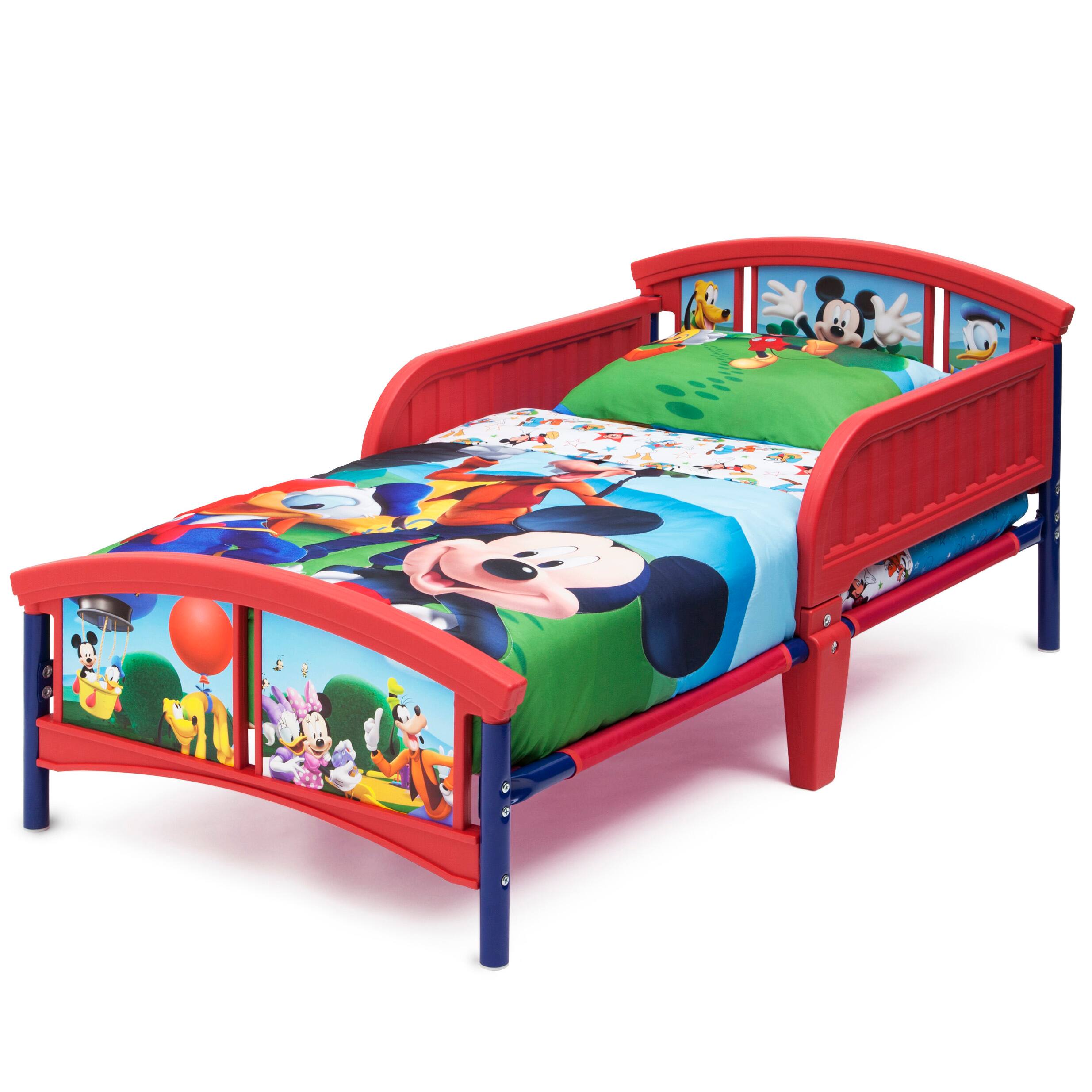 Disney® Mickey Mouse Plastic Toddler Bed
