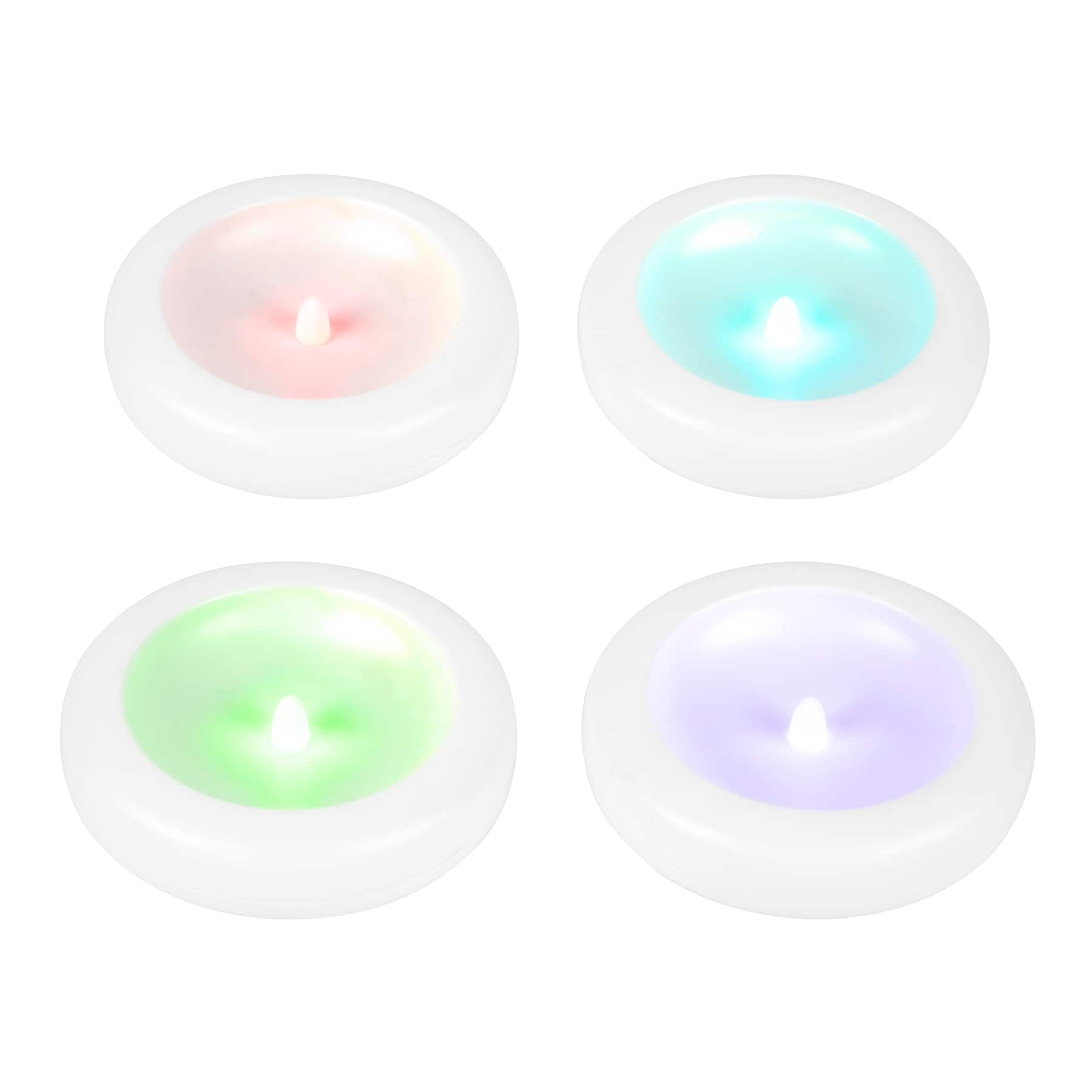 Color-Changing Floating LED Candles, 4ct. by Ashland&#xAE;