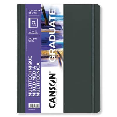 Canson® 8.5" x 11" Graduate Mixed Media Book | Michaels
