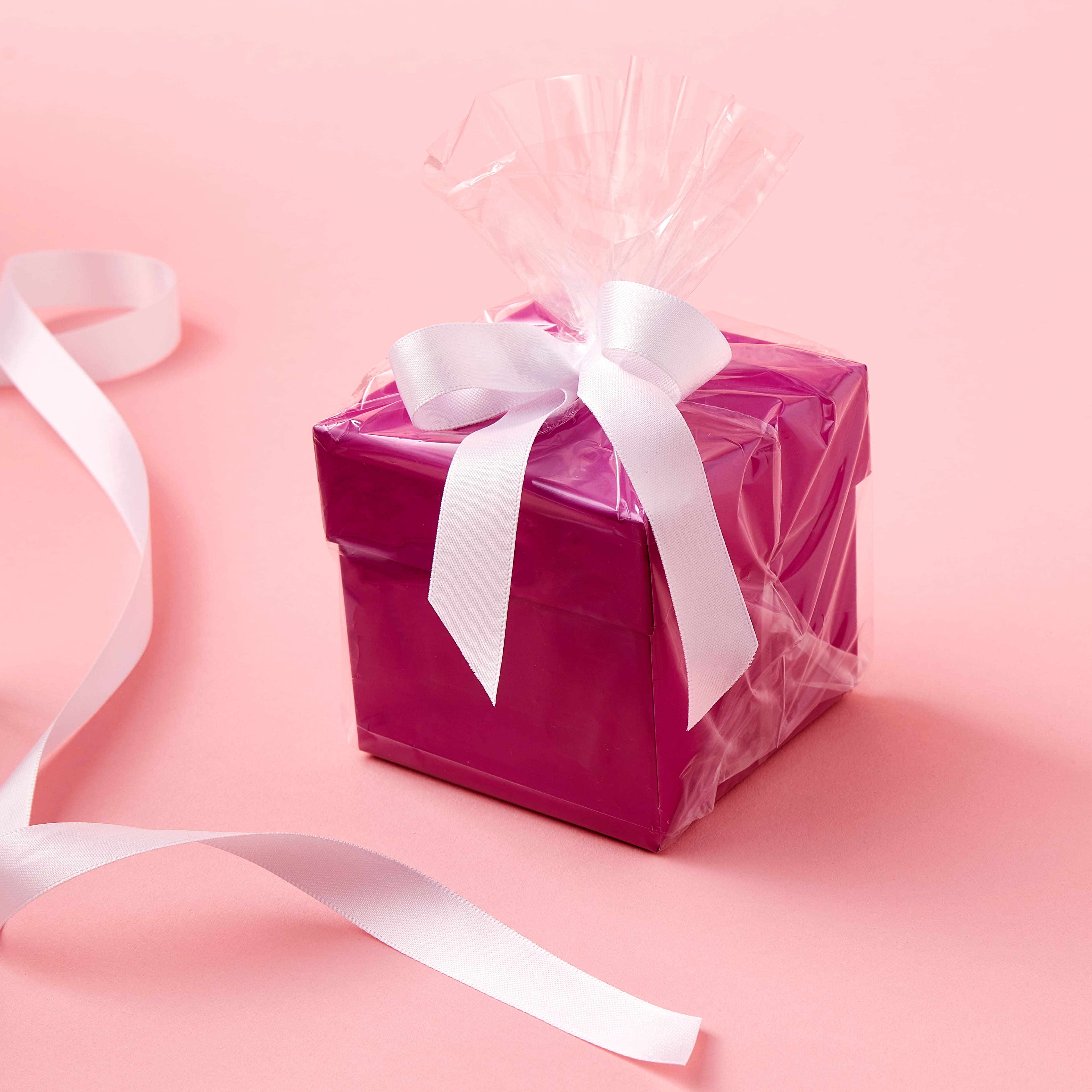 Extra Small Clear Basket Gift Bags by Celebrate It&#x2122;, 12ct.