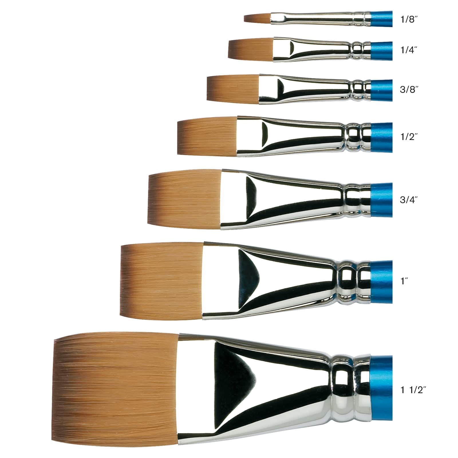 12 Pack: Cotman Watercolour™ Short Handle One Stroke Brush