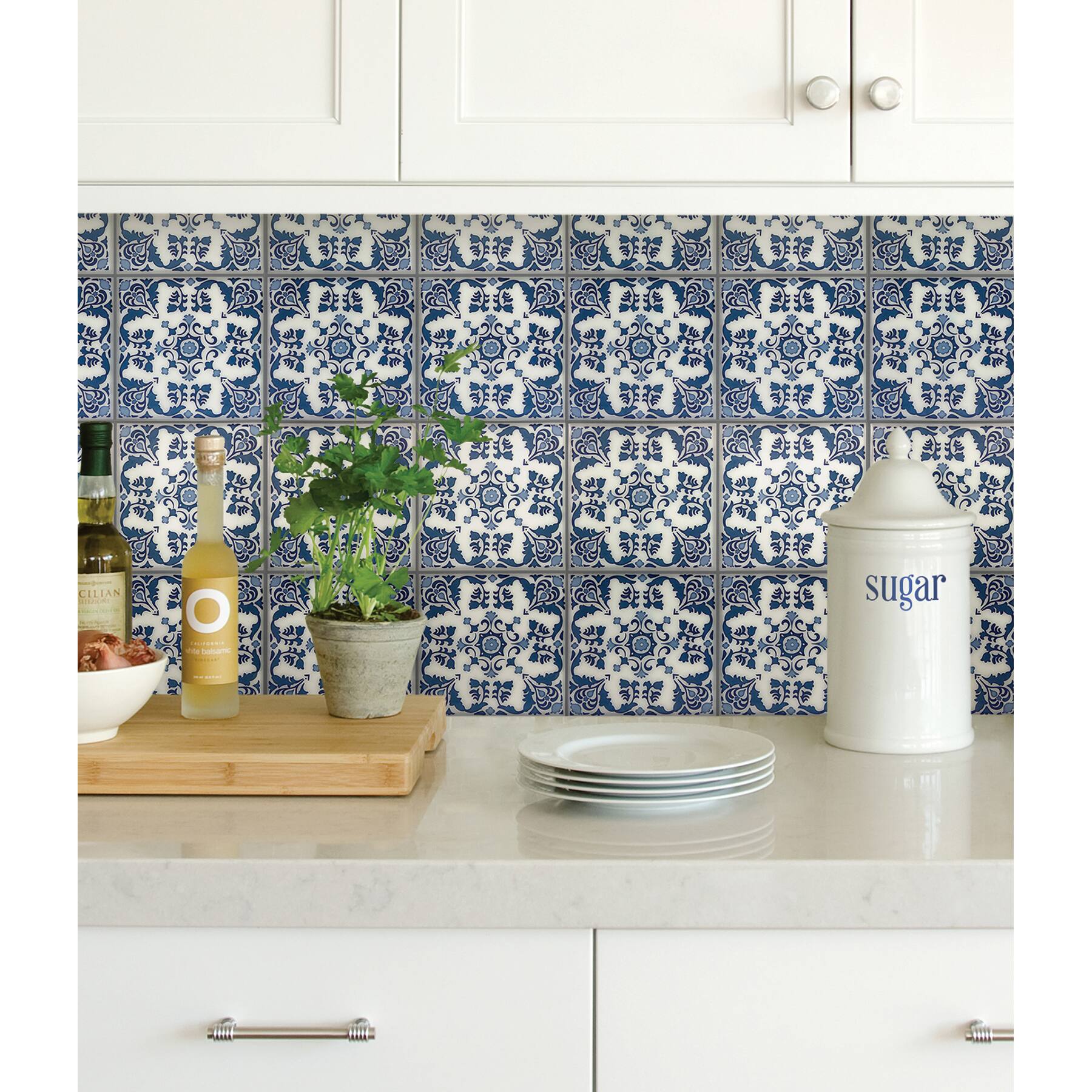 WallPops Aegean Peel & Stick Backsplash Tiles
