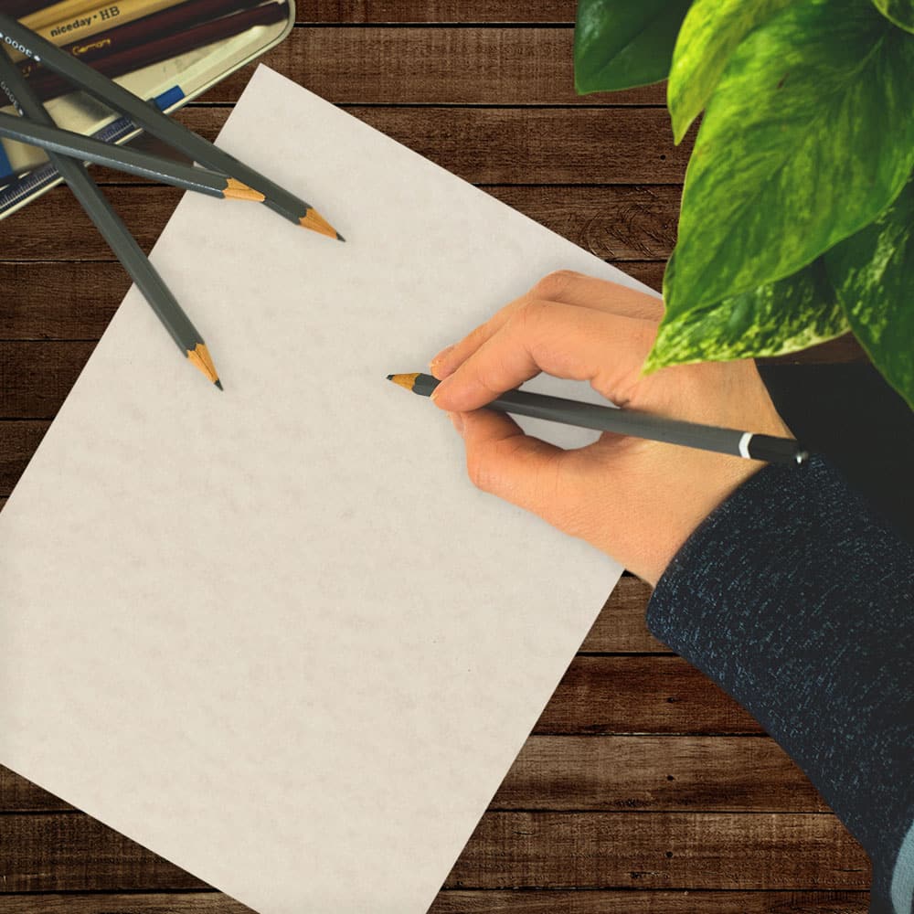 JAM Paper 8.5" x 11" Parchment Cardstock, 50 Sheets