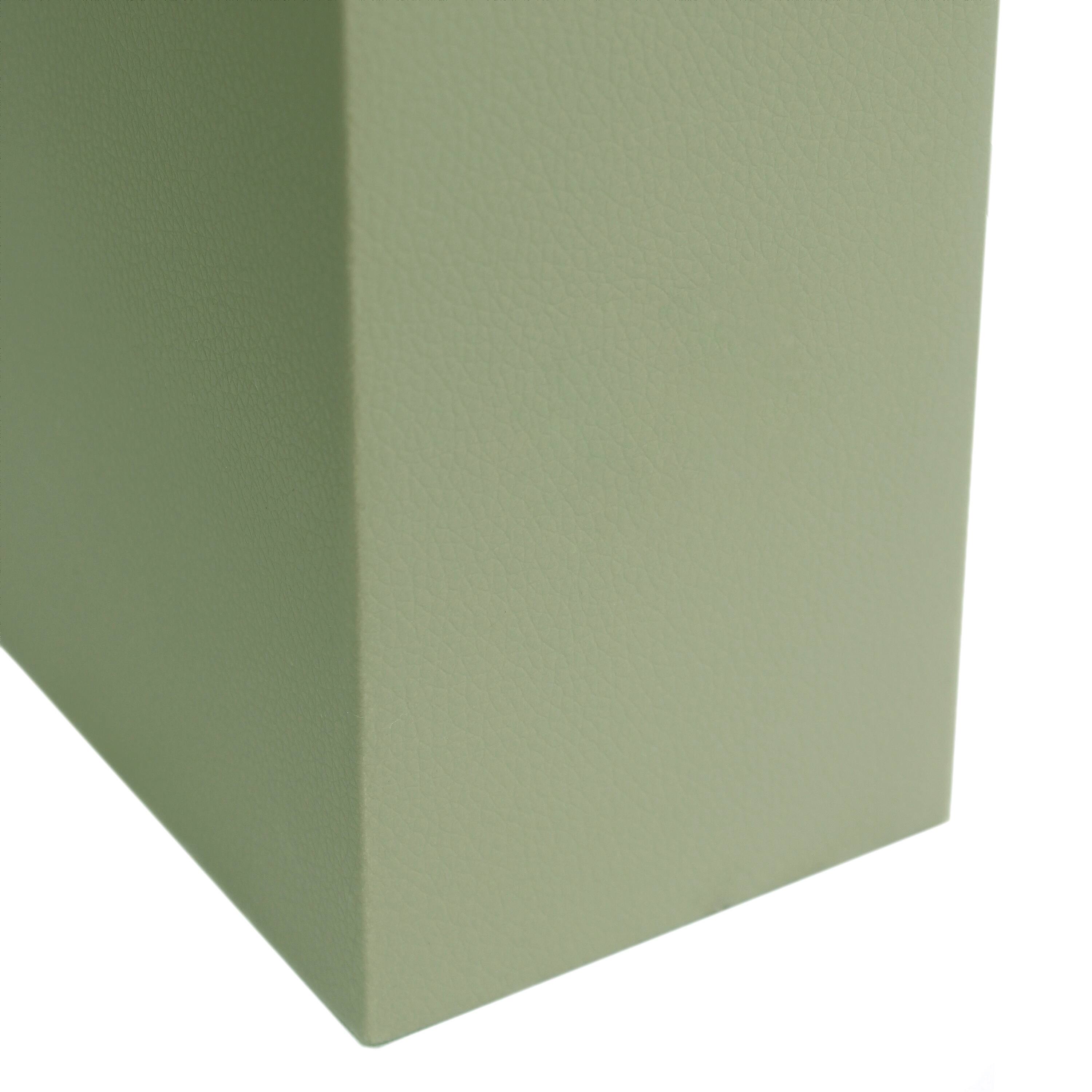 Lalia Home Lexington 21&#x22; Sage Green Leather Base Table Lamp