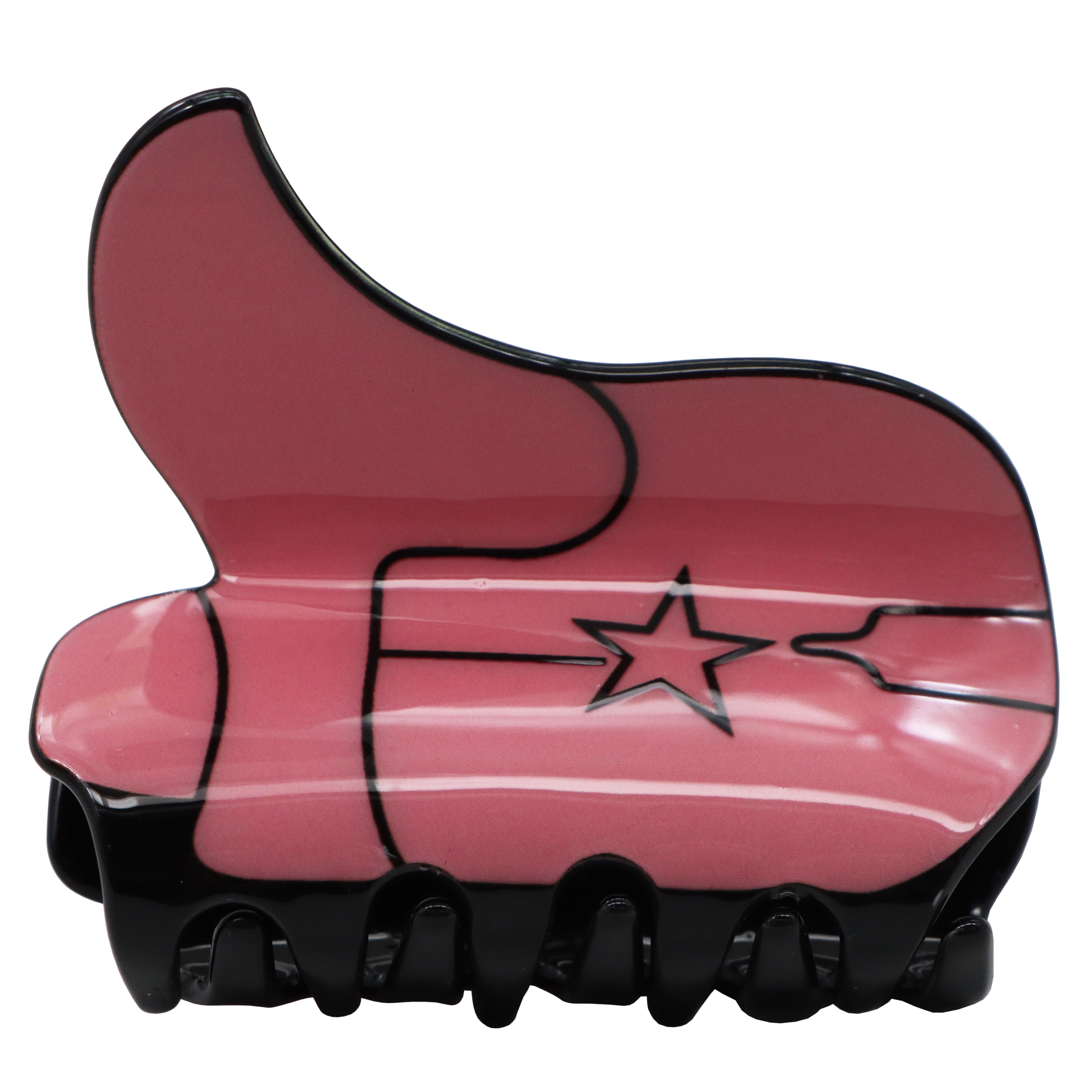 Assorted Pink Cowgirl Claw Hair Clip, 1pc. by Fab Finds