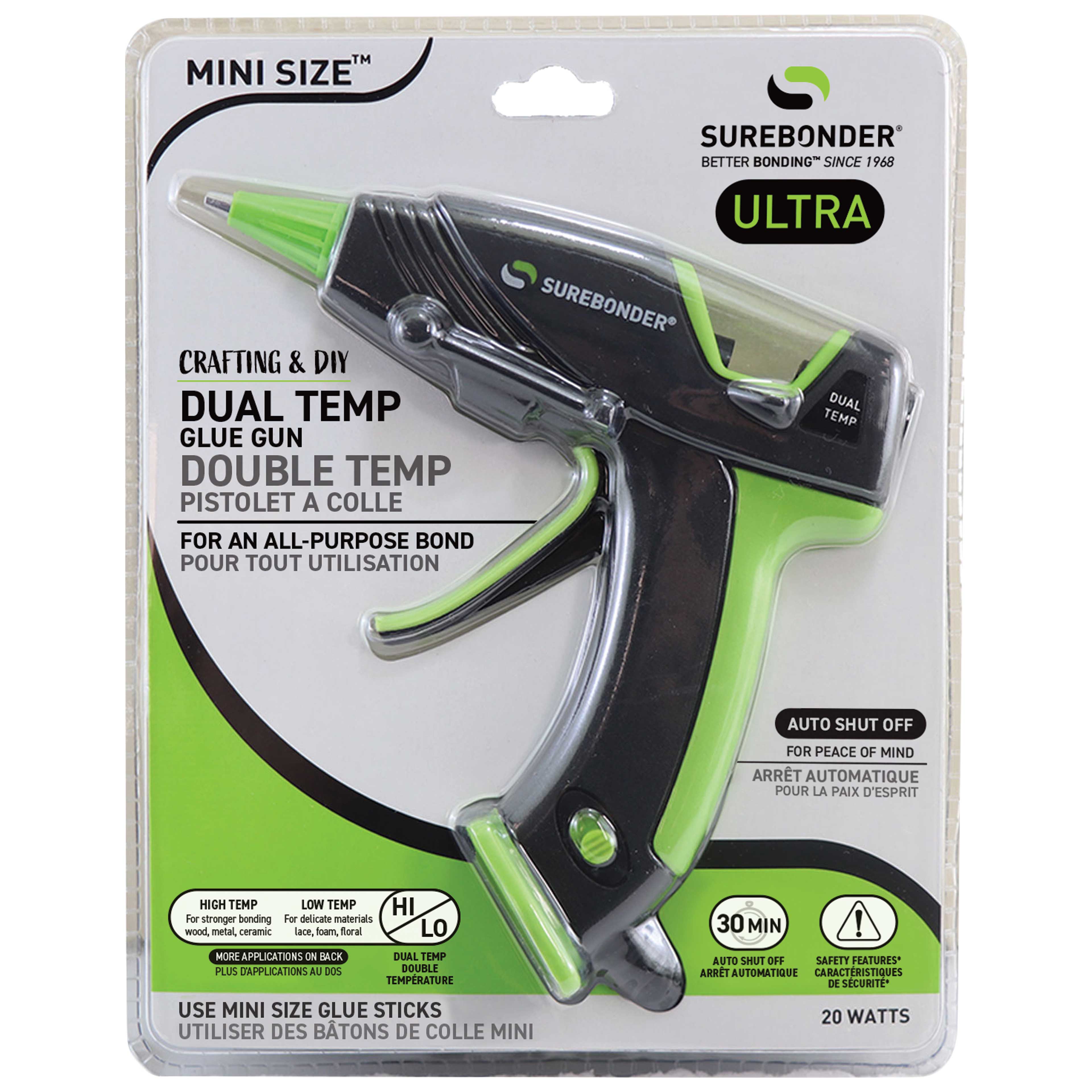 Surebonder® Ultra Mini Size™ Dual Temp Glue Gun