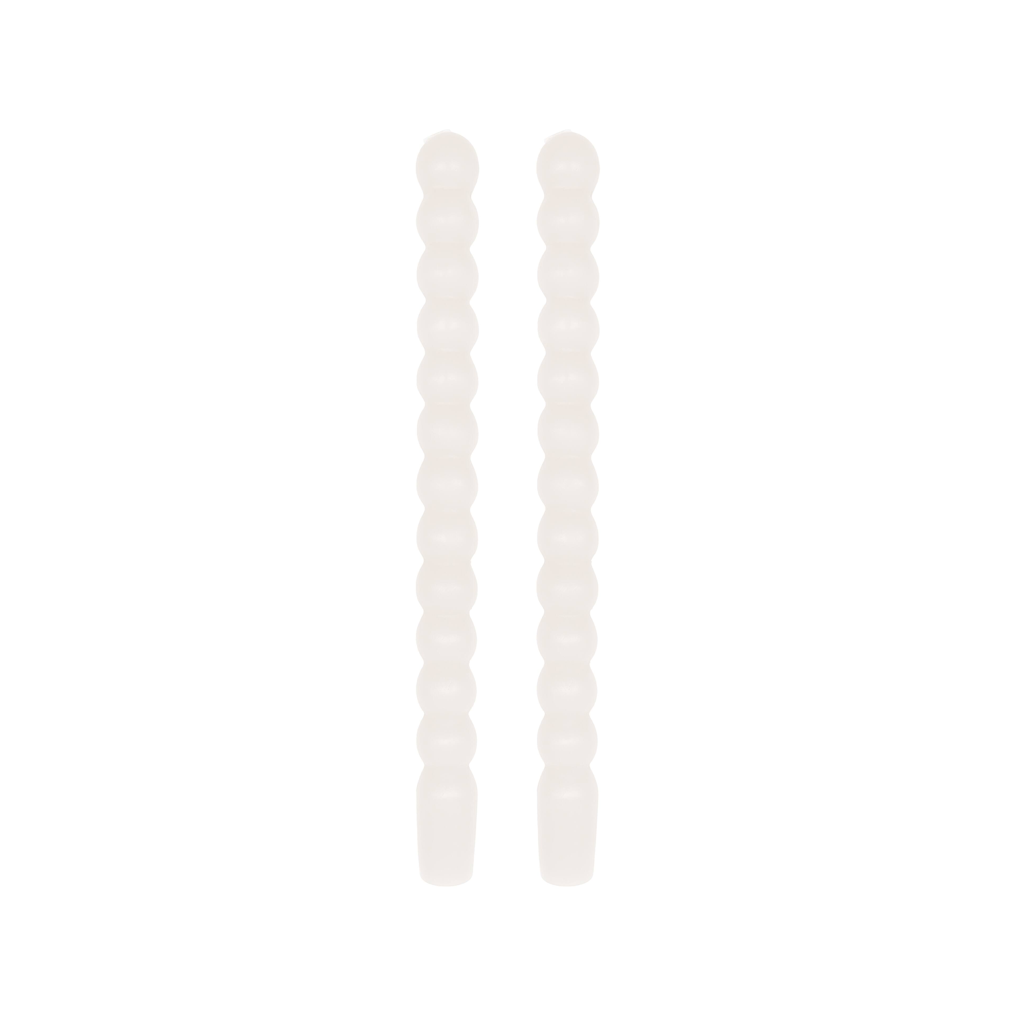 10&#x22; Unscented Bubble Taper Candles, 2ct. by Ashland&#xAE;
