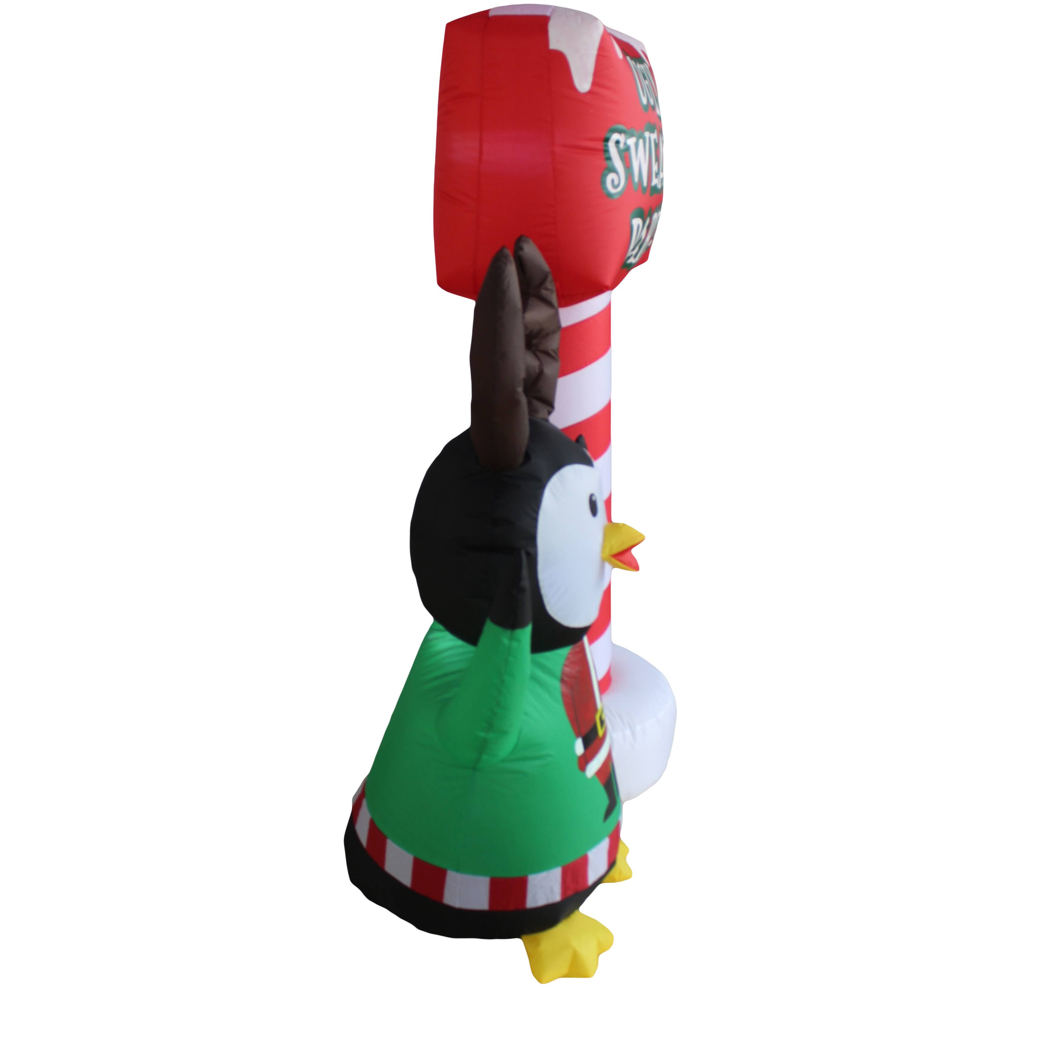 5ft. Inflatable Santa's Doggy Dare