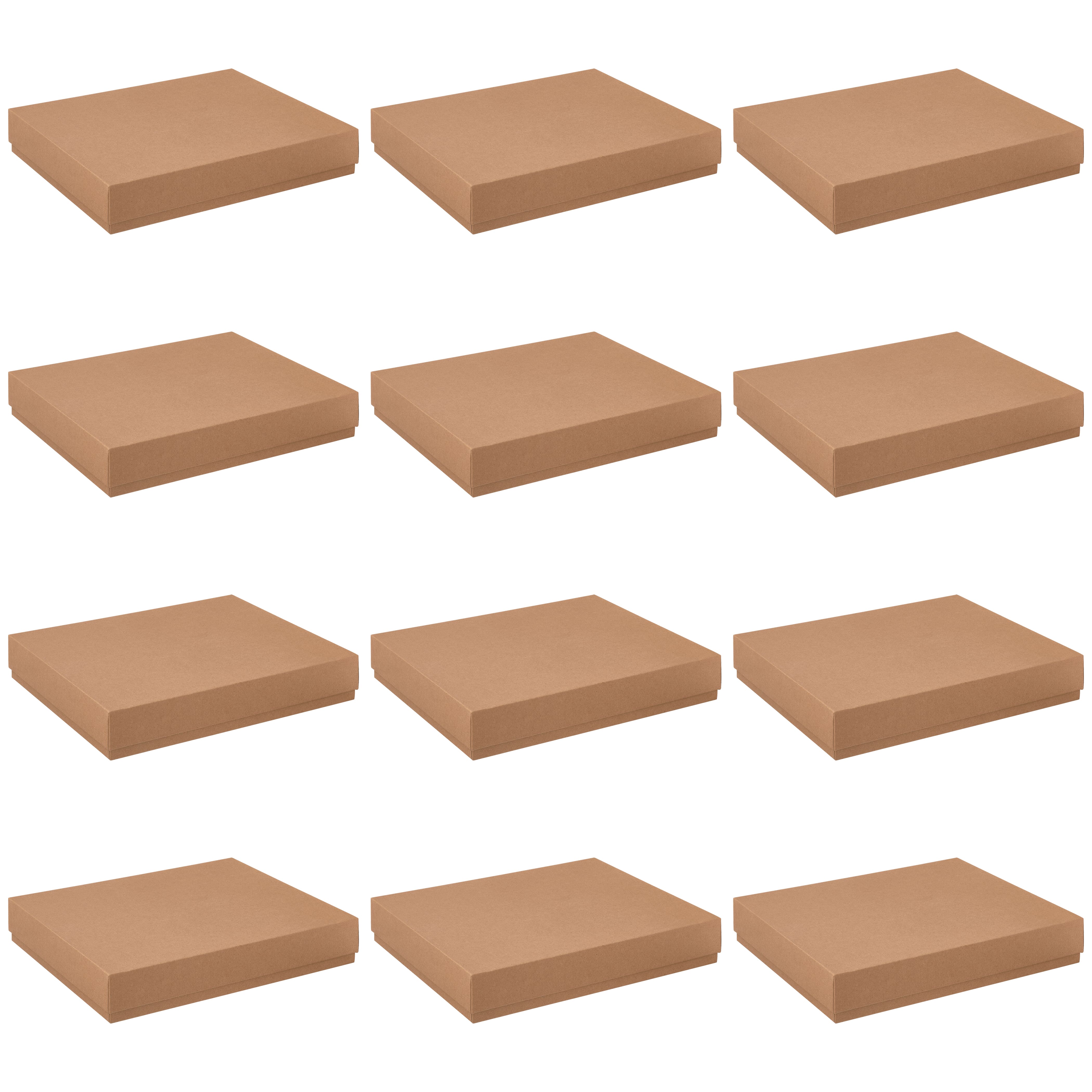 12 Pack: Kraft Frame Box by Celebrate It&#x2122;