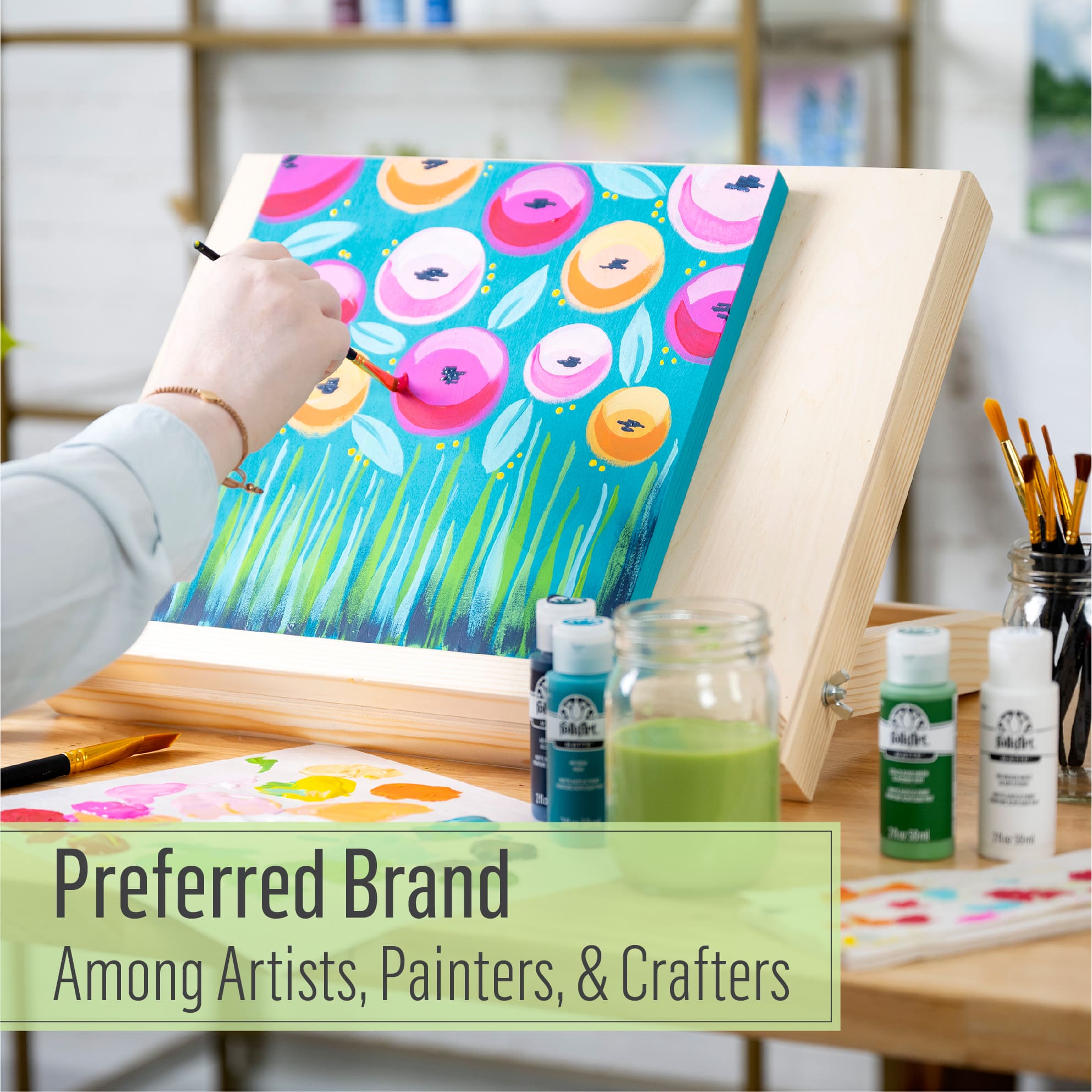 6 Pack: FolkArt® Matte Acrylic Paint, 16oz.