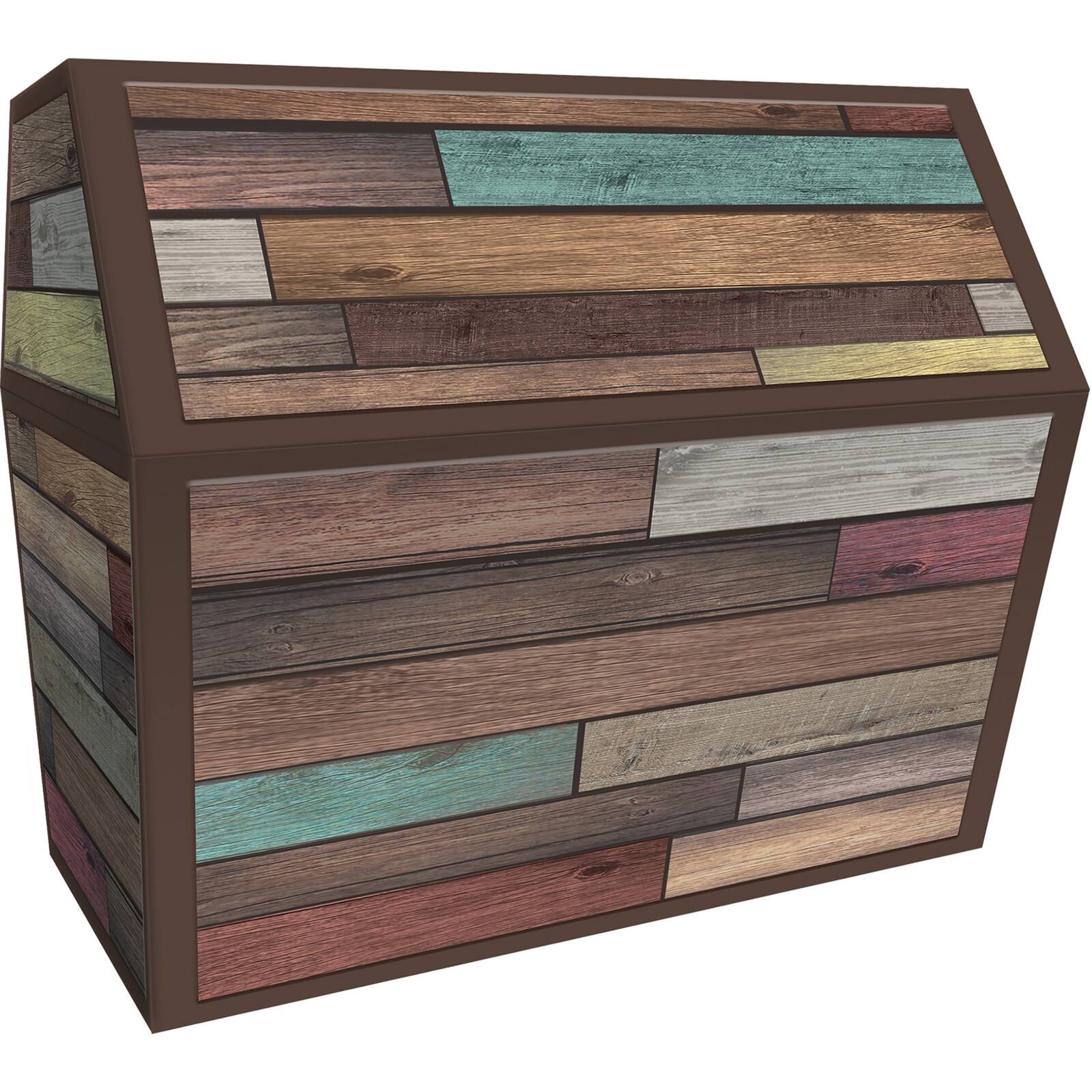 Teacher Created Resources Reclaimed Wood Design Chest, 2ct.