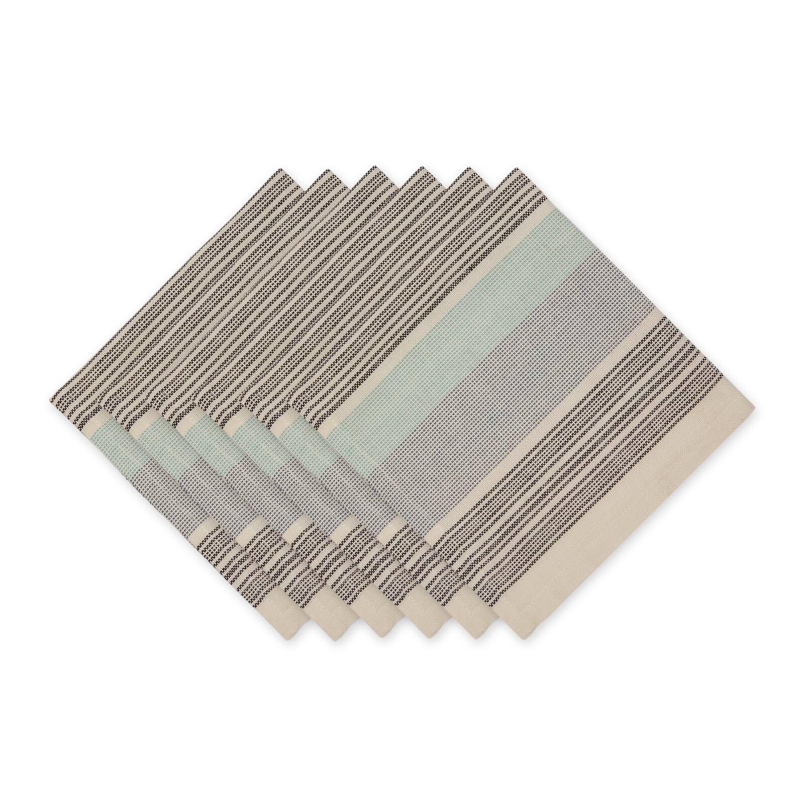 Variegated Mediterranean Napkin, 6ct.