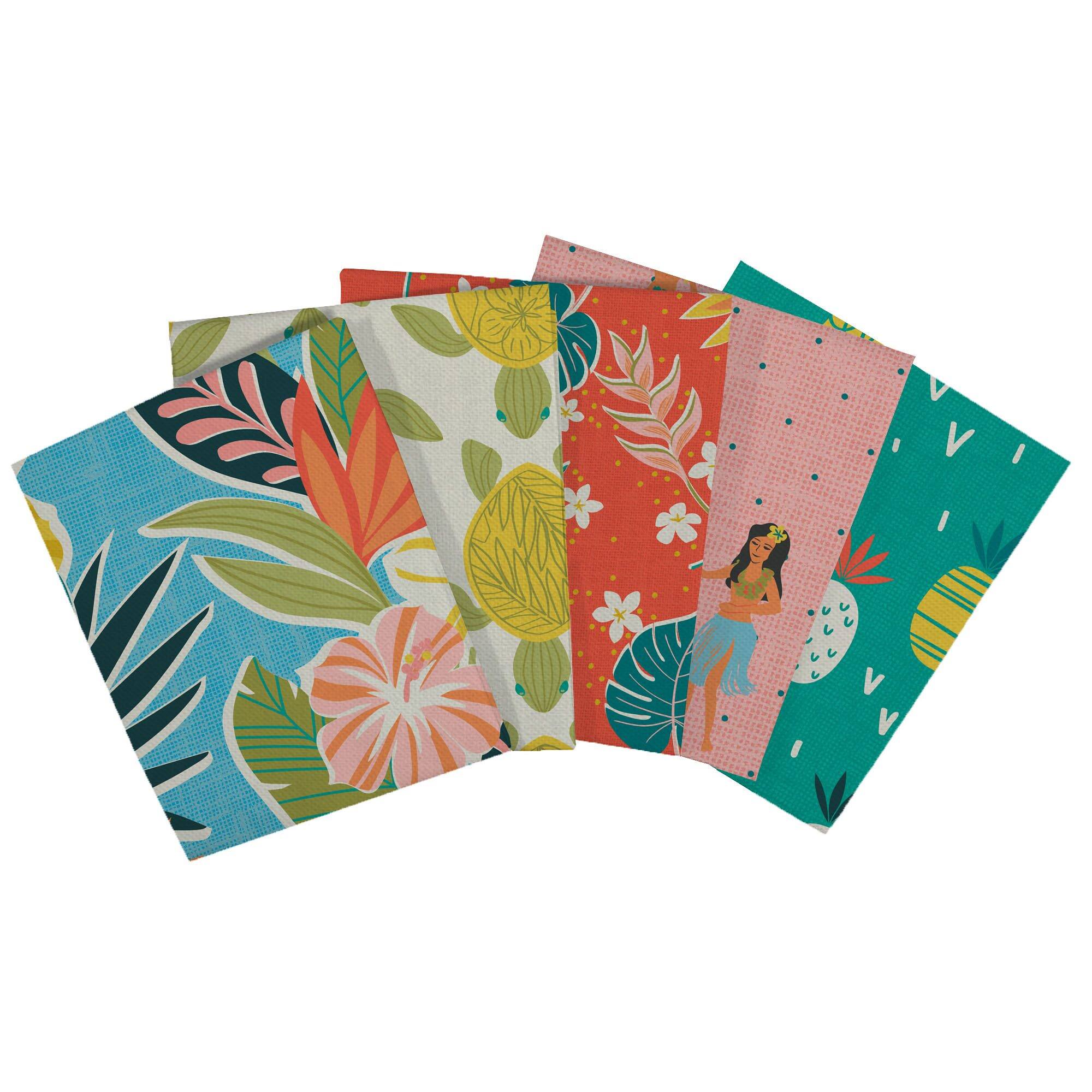 Emma &#x26; Mila&#xAE; Maui Mala Cotton Fabric Bundle, 4ct.
