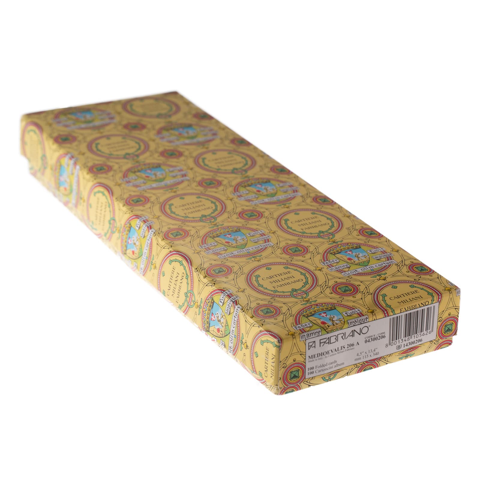 Fabriano&#xAE; Medioevalis 4.5&#x22; x 6.75&#x22; Folded Cards, 100ct.
