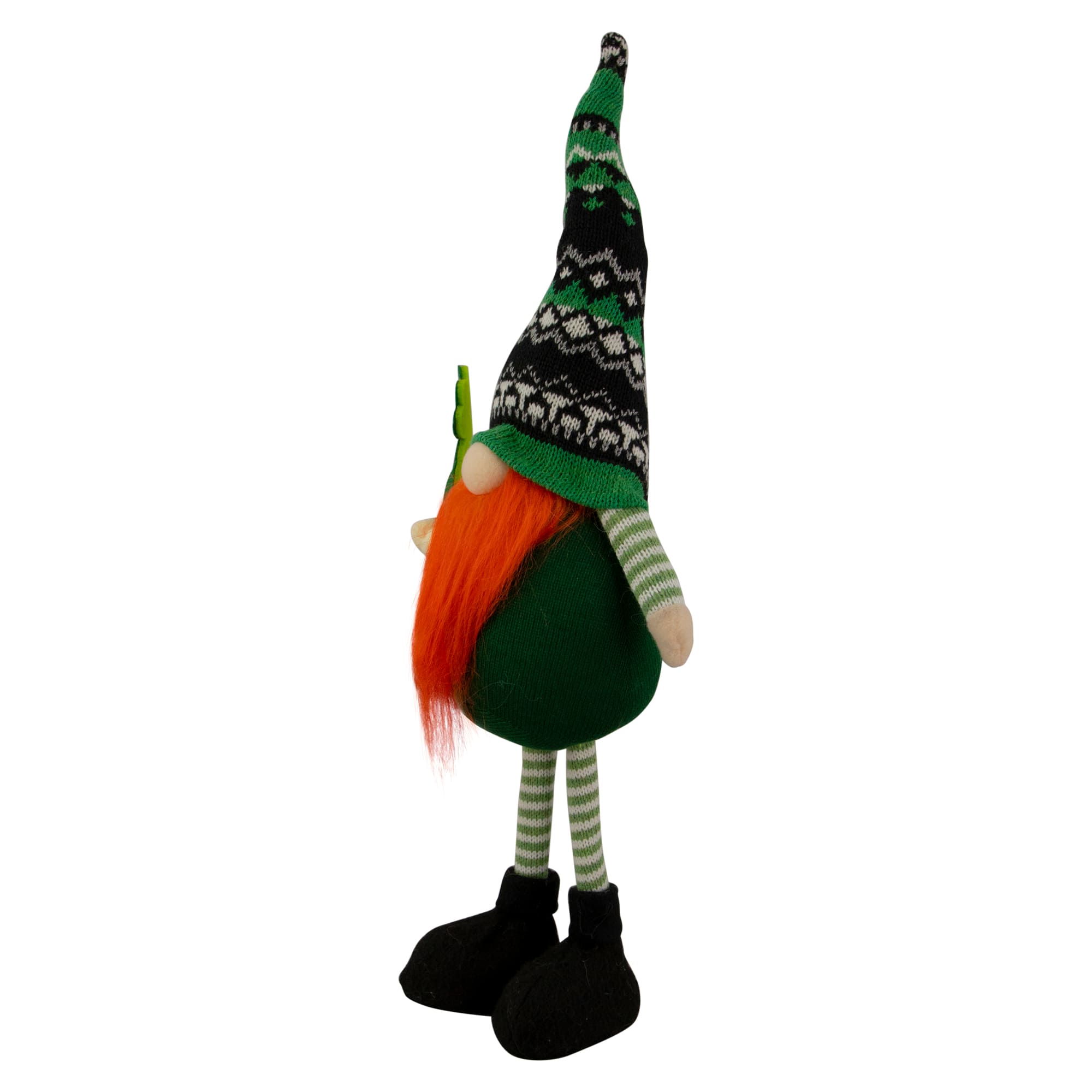 20&#x22; Green Leprechaun Gnome St Patrick&#x27;s Day Figure