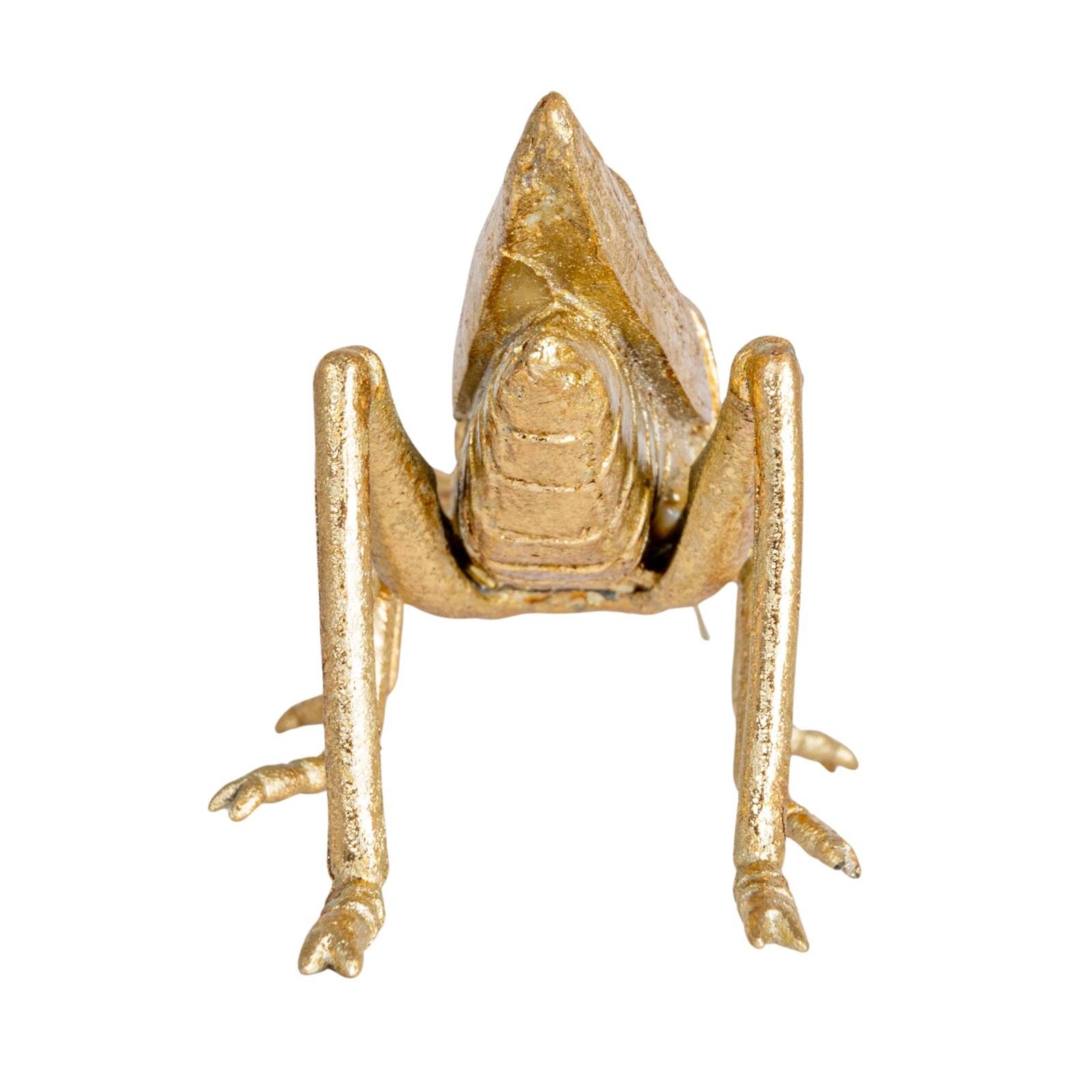 Hello Honey® 5.5" Gold Gilded Garden Grasshopper Décor