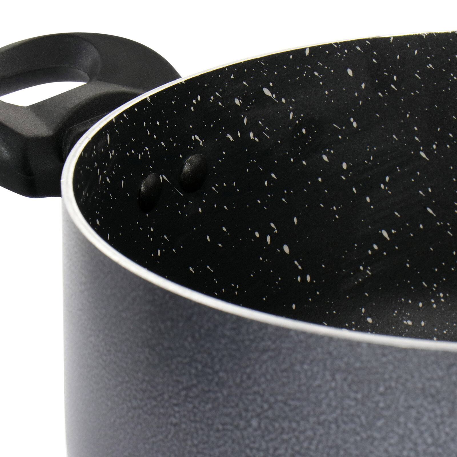 Oster Pallermo 5qt. Charcoal Aluminum Dutch Oven with Lid