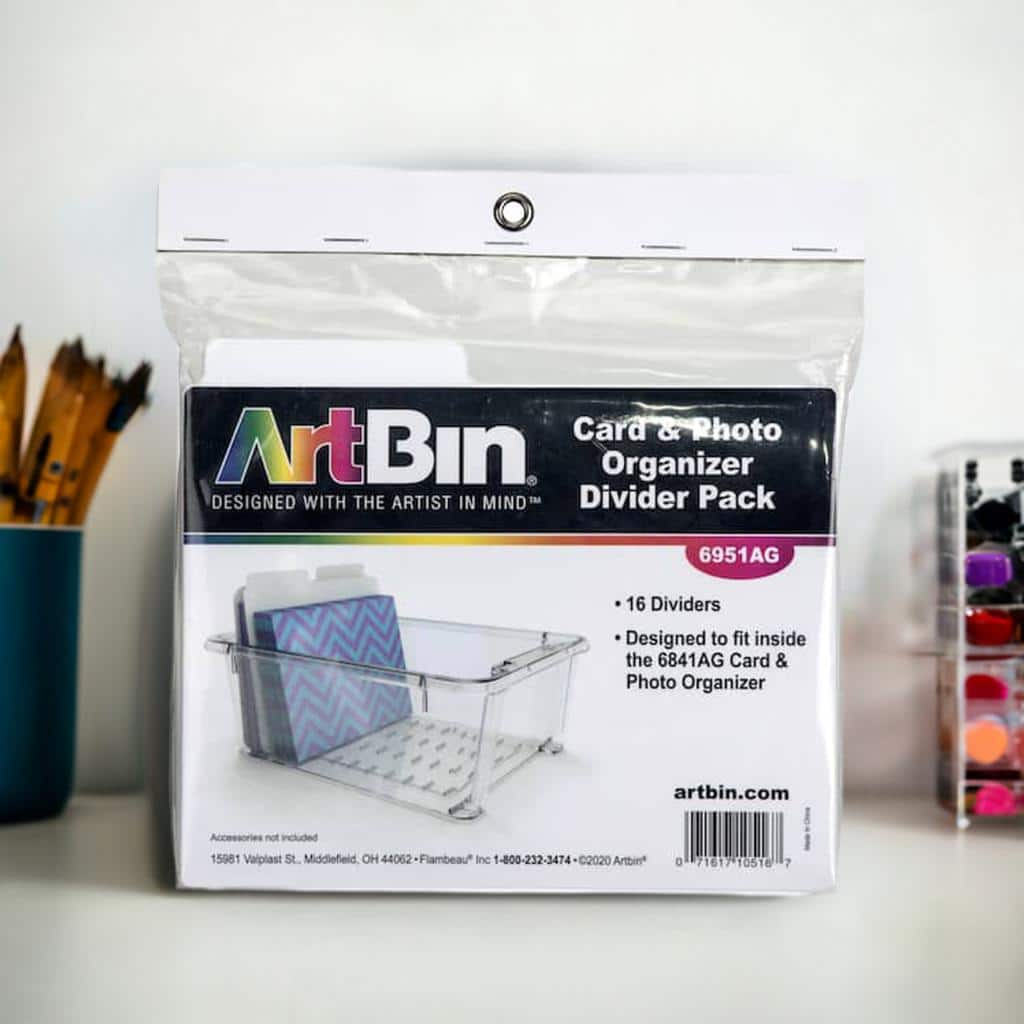 ArtBin&#xAE; Card &#x26; Photo Organizer Divider Packs, 16ct.