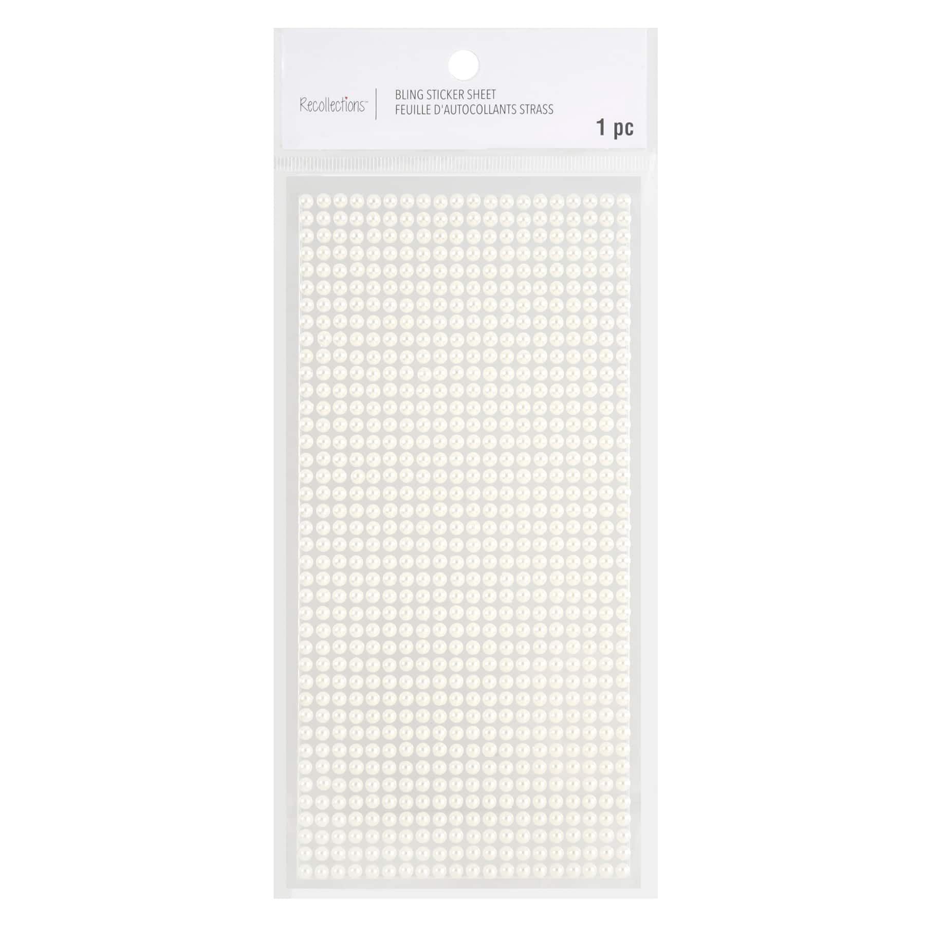 12 Pack: Pearl Sticker Sheet by Recollections&#x2122;