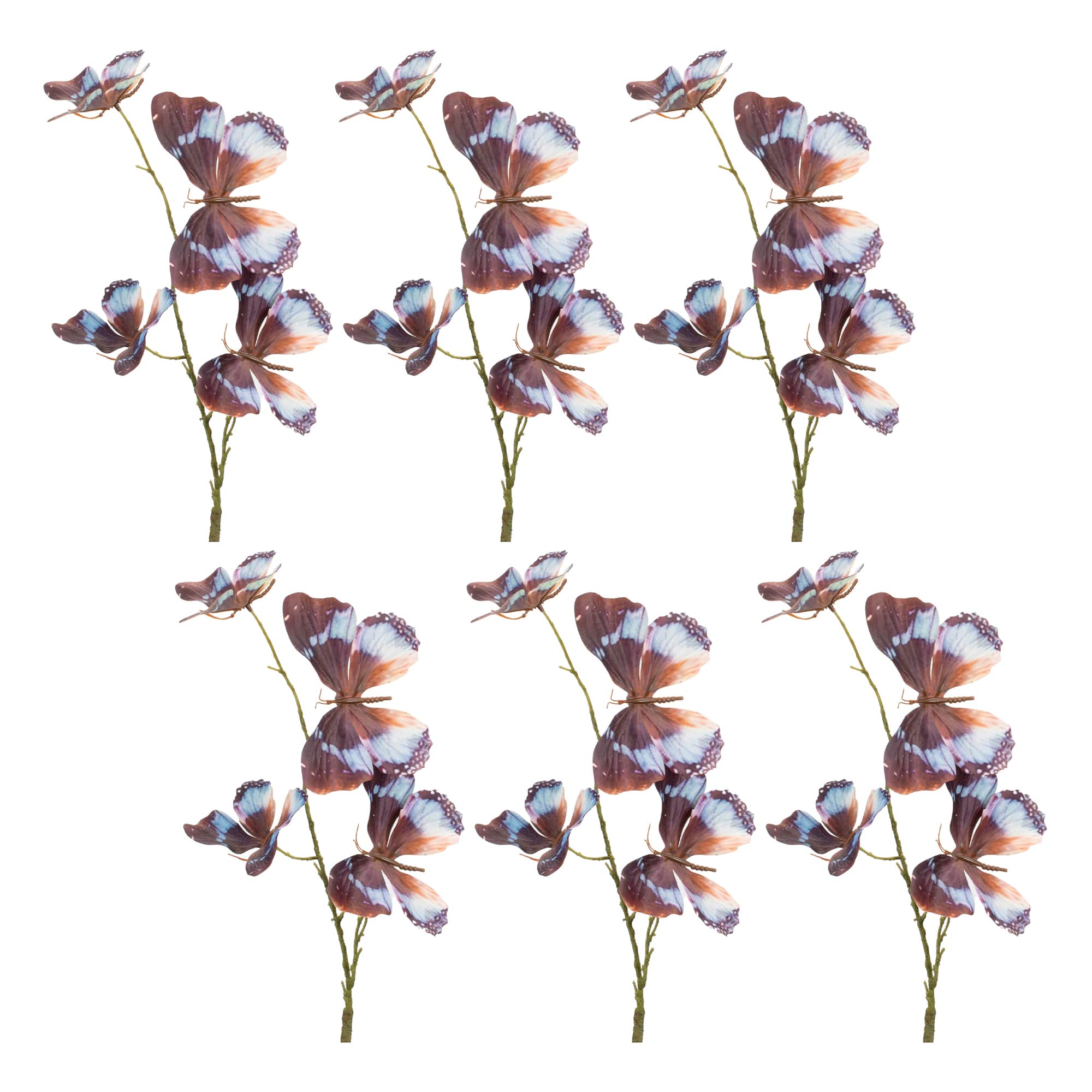 32" Butterfly Spray, 6ct.