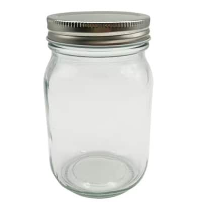 Clear Pint Glass Jar by Ashland® | Michaels