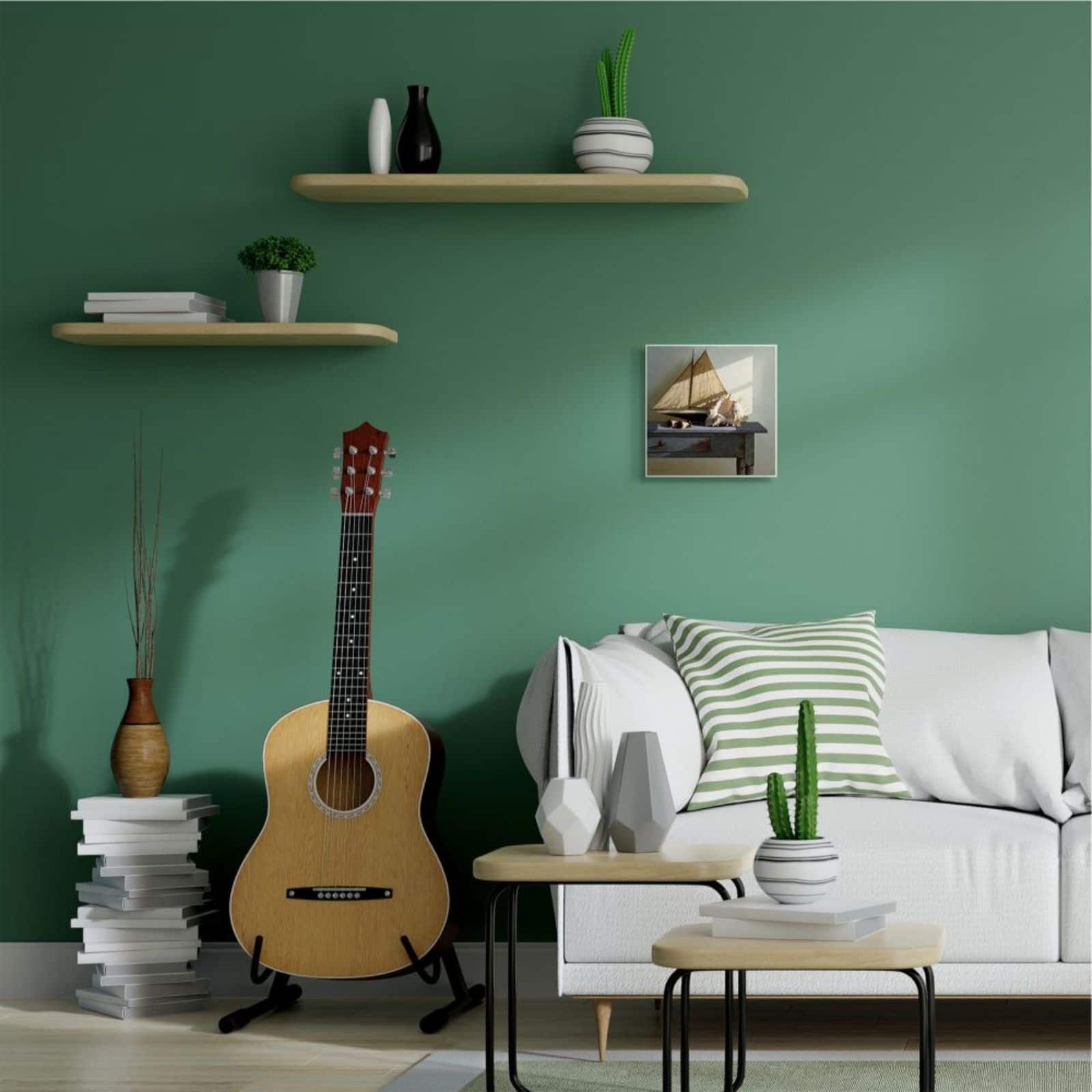 Stupell Industries Sailboat & Shell Wooden Wall Plaque