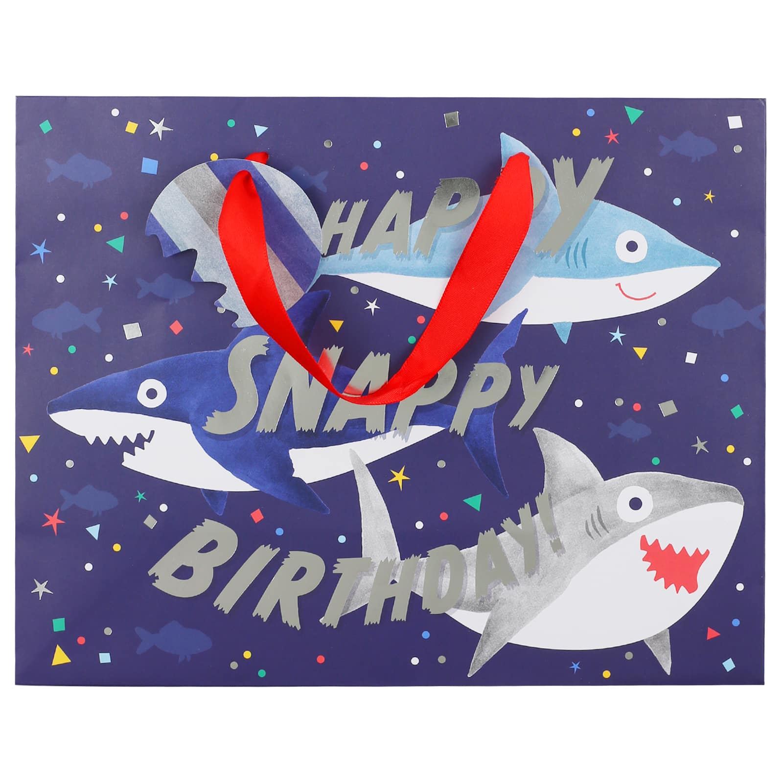 7.75&#x22; Happy Snappy Birthday Gift Bag by Celebrate It&#x2122;