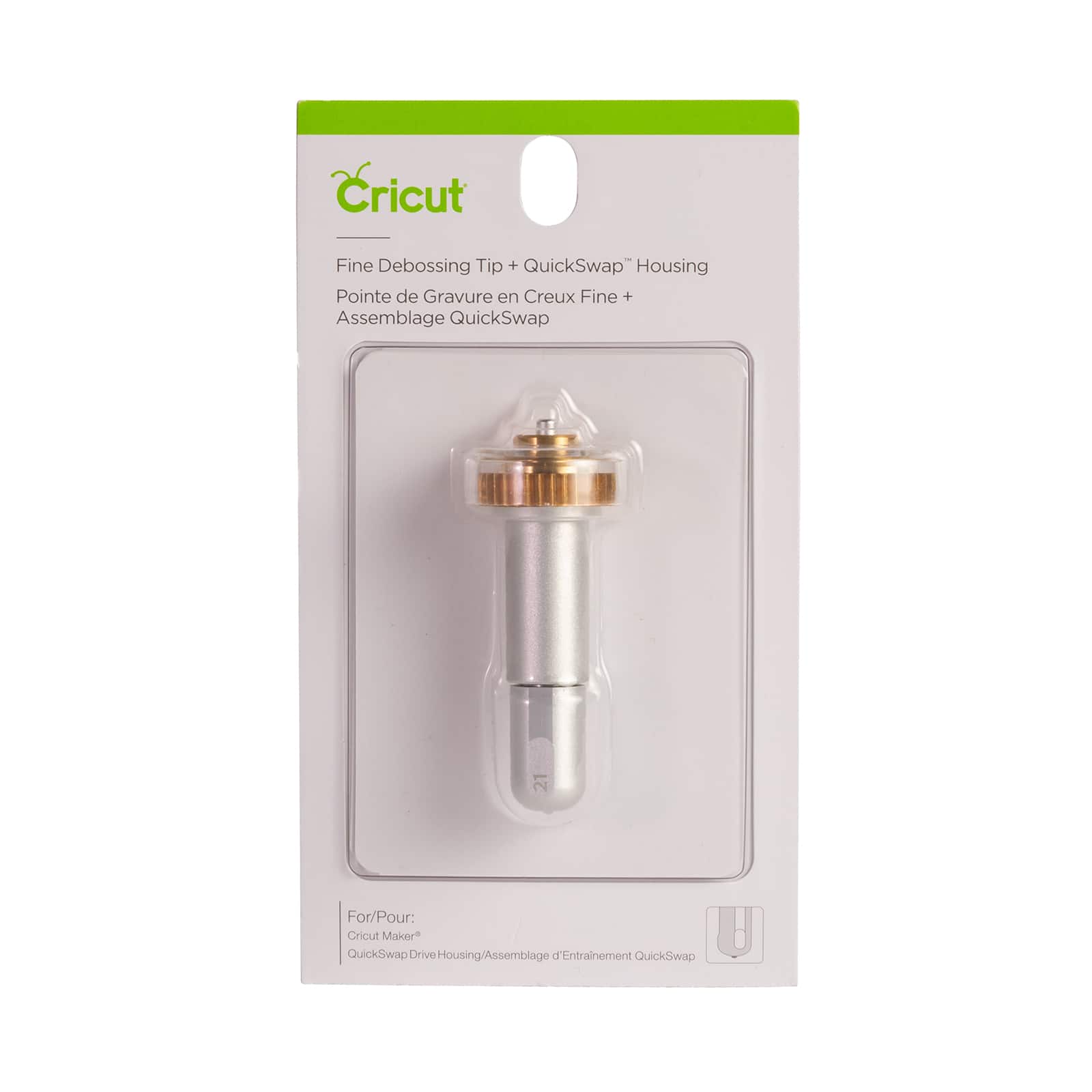 Cricut® Fine Debossing Tip + QuickSwap™ Housing