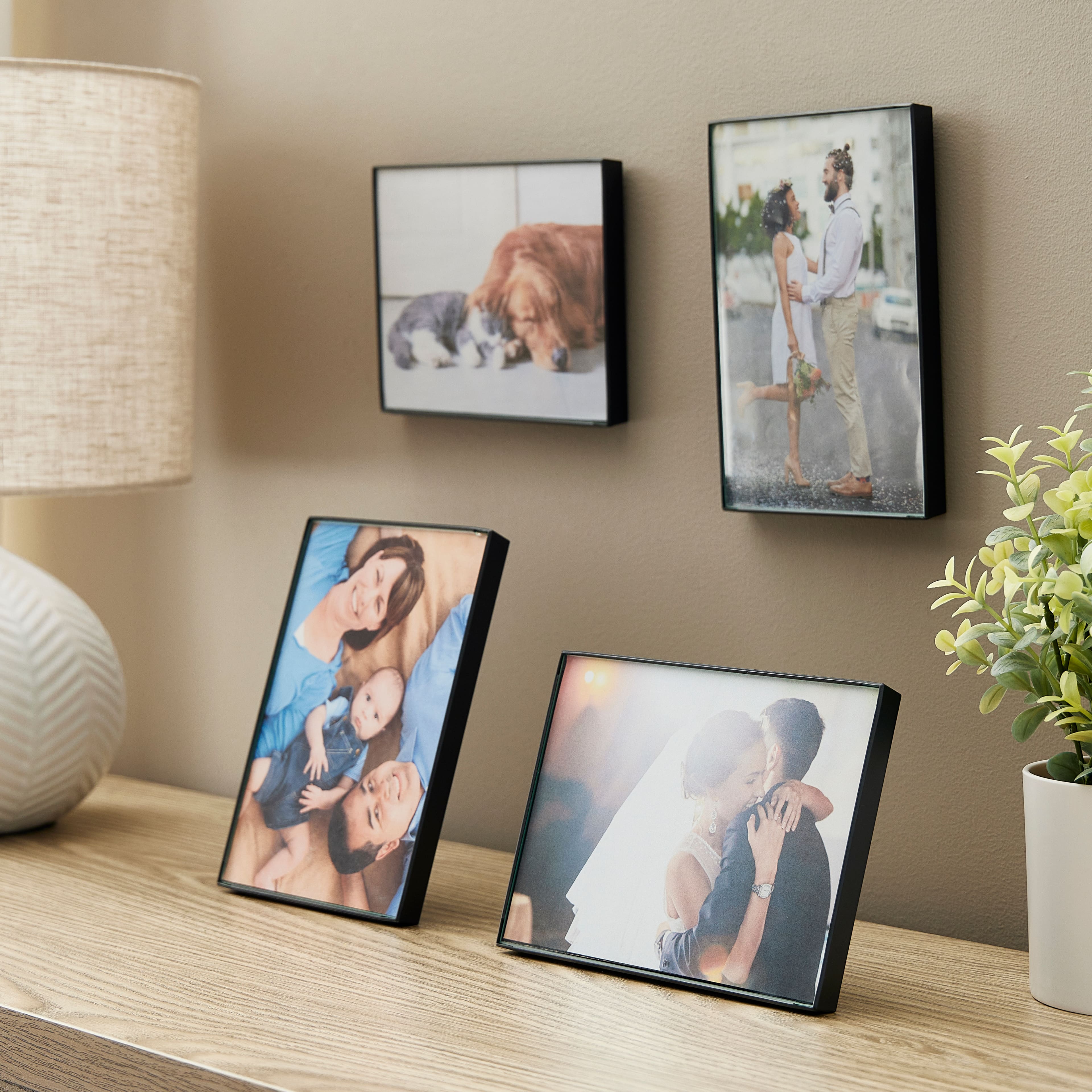 5 Pack Basics 5" x 7" Black Frames by Studio Décor®