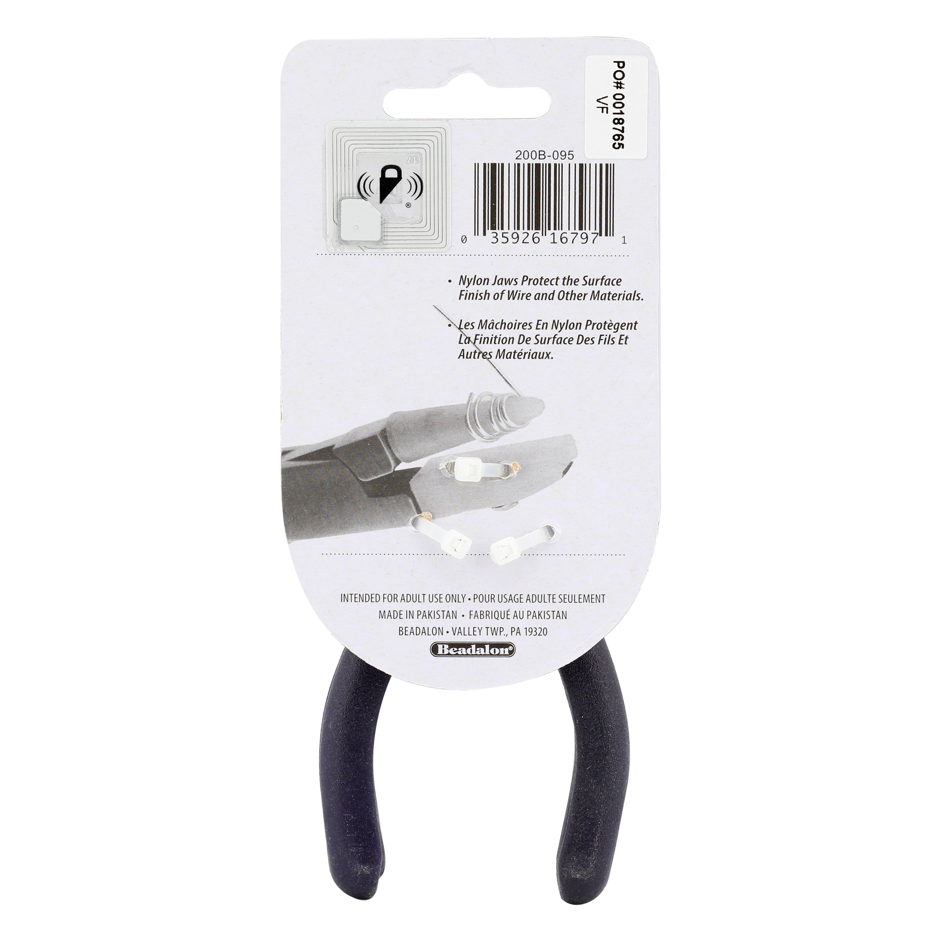 Beadalon&#xAE; Designer Series Flat/Round Nylon Jaw Pliers