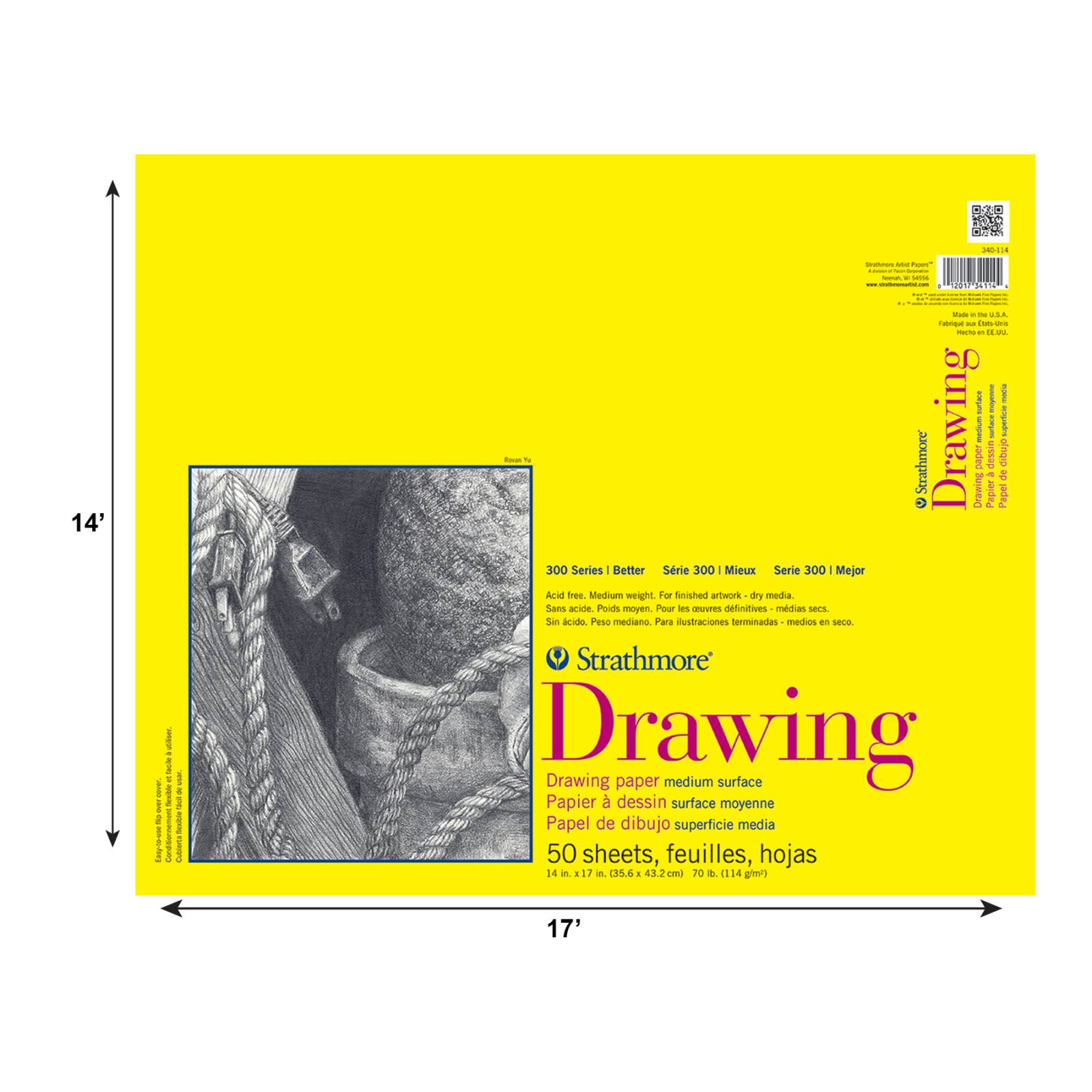 Strathmore&#xAE; 300 Series Drawing Paper Pad