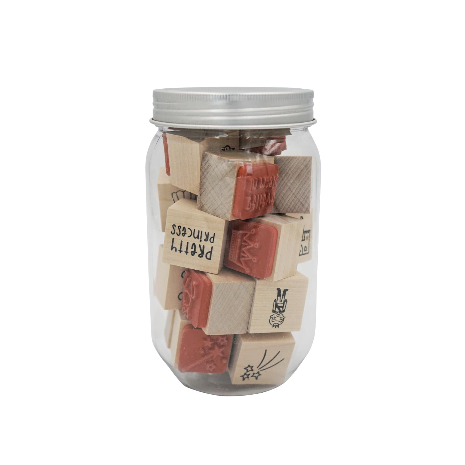 6 Pack: Princess Jar of Wood Stamps by Recollections™