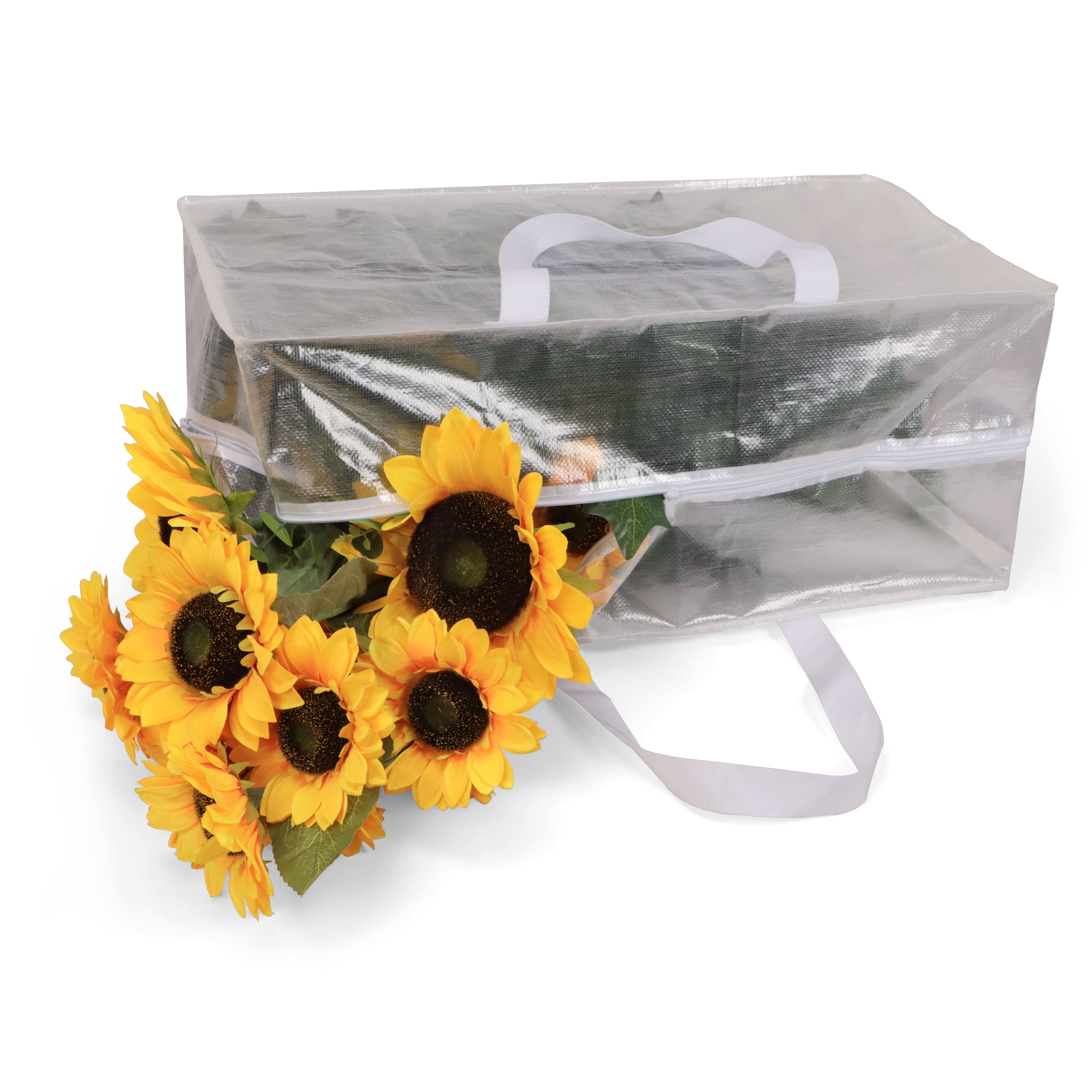 13&#x22; x 29&#x22; x 14&#x22; White Soft Storage Bag by Simply Tidy&#xAE;