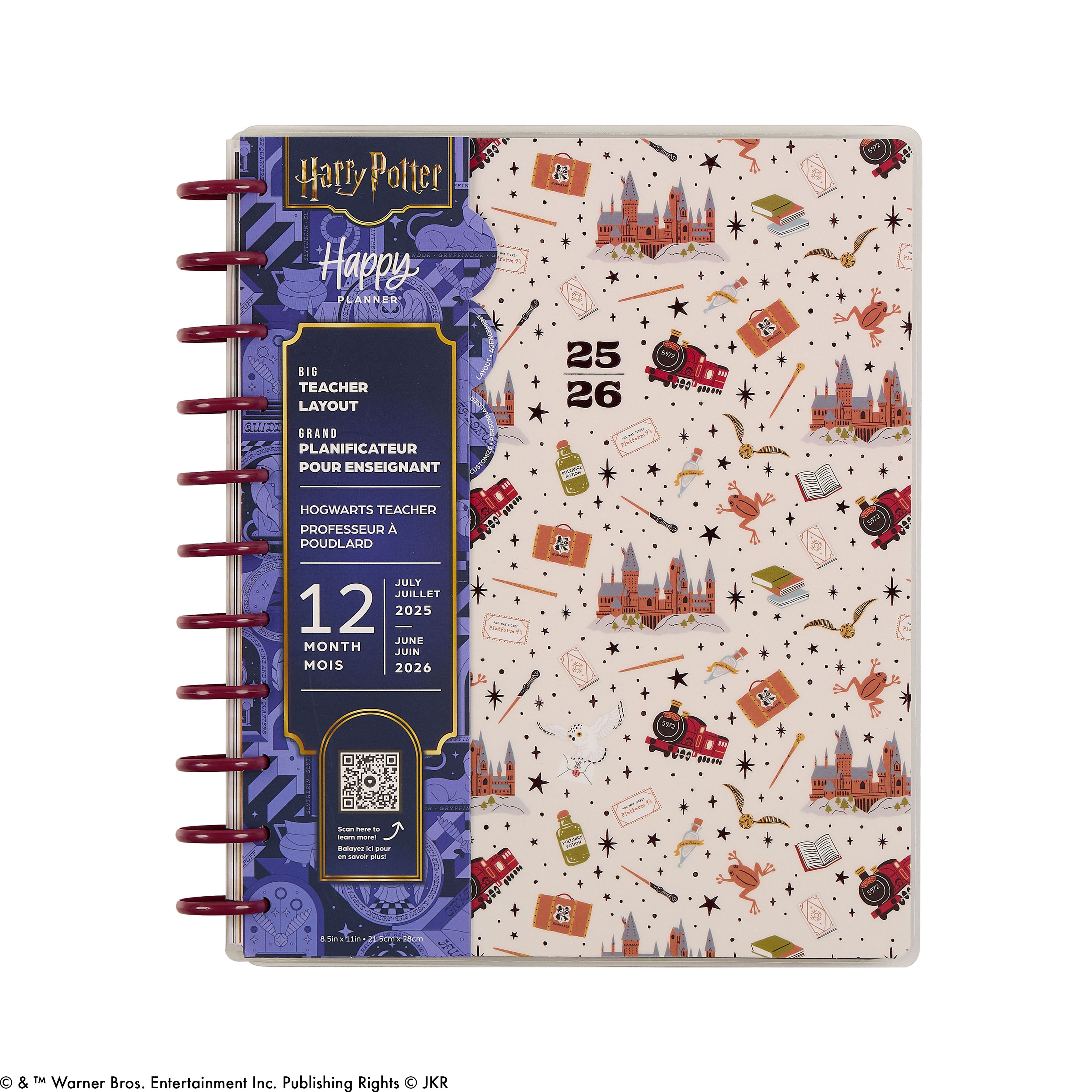 The Big Happy Planner® Harry Potter™ Customizable Teacher Planner