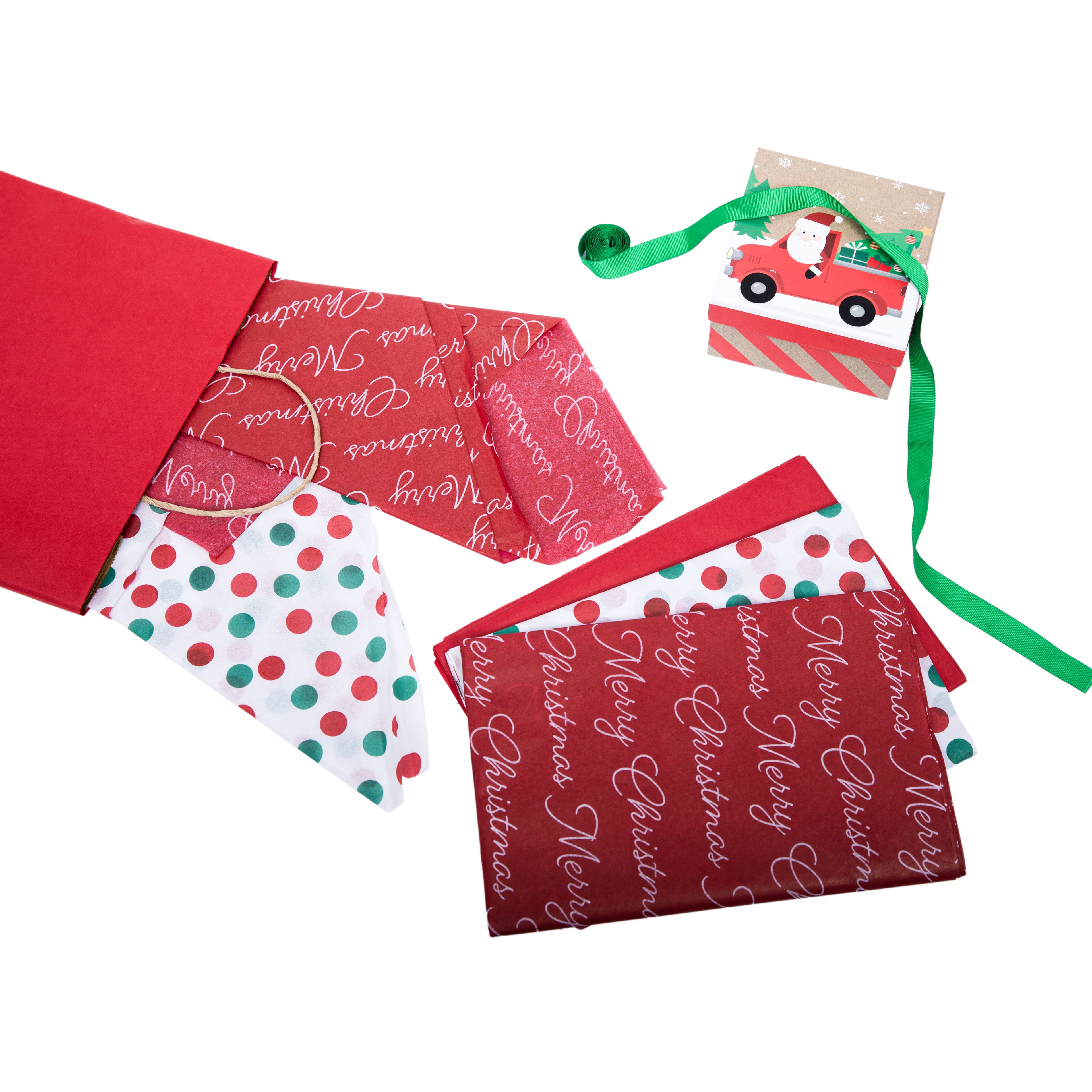 Red Merry Christmas Tissue Paper, 36ct. by Celebrate It&#x2122;