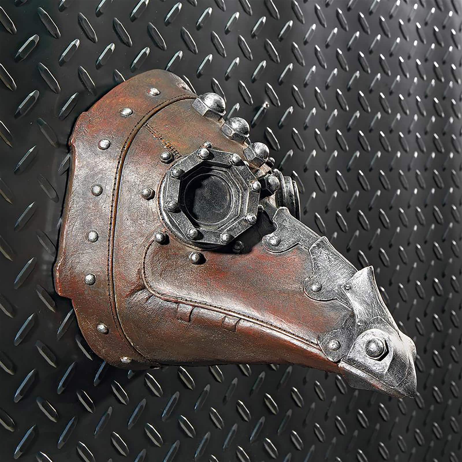 Design Toscano 7.5" Doctor of Death Steampunk Plague Sculptural Mask