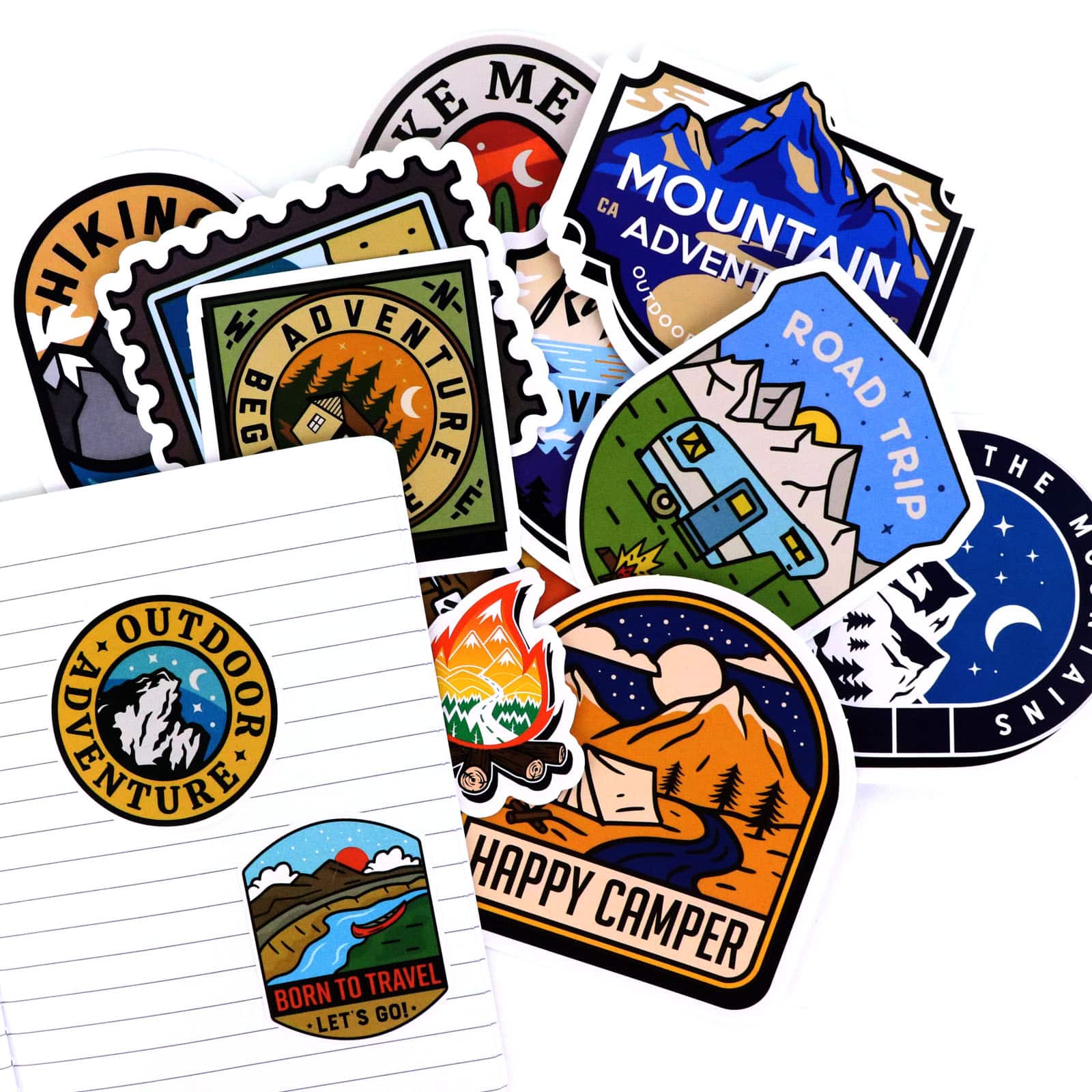 Vinyl Diecut Adventure Sticker Set by Recollections™