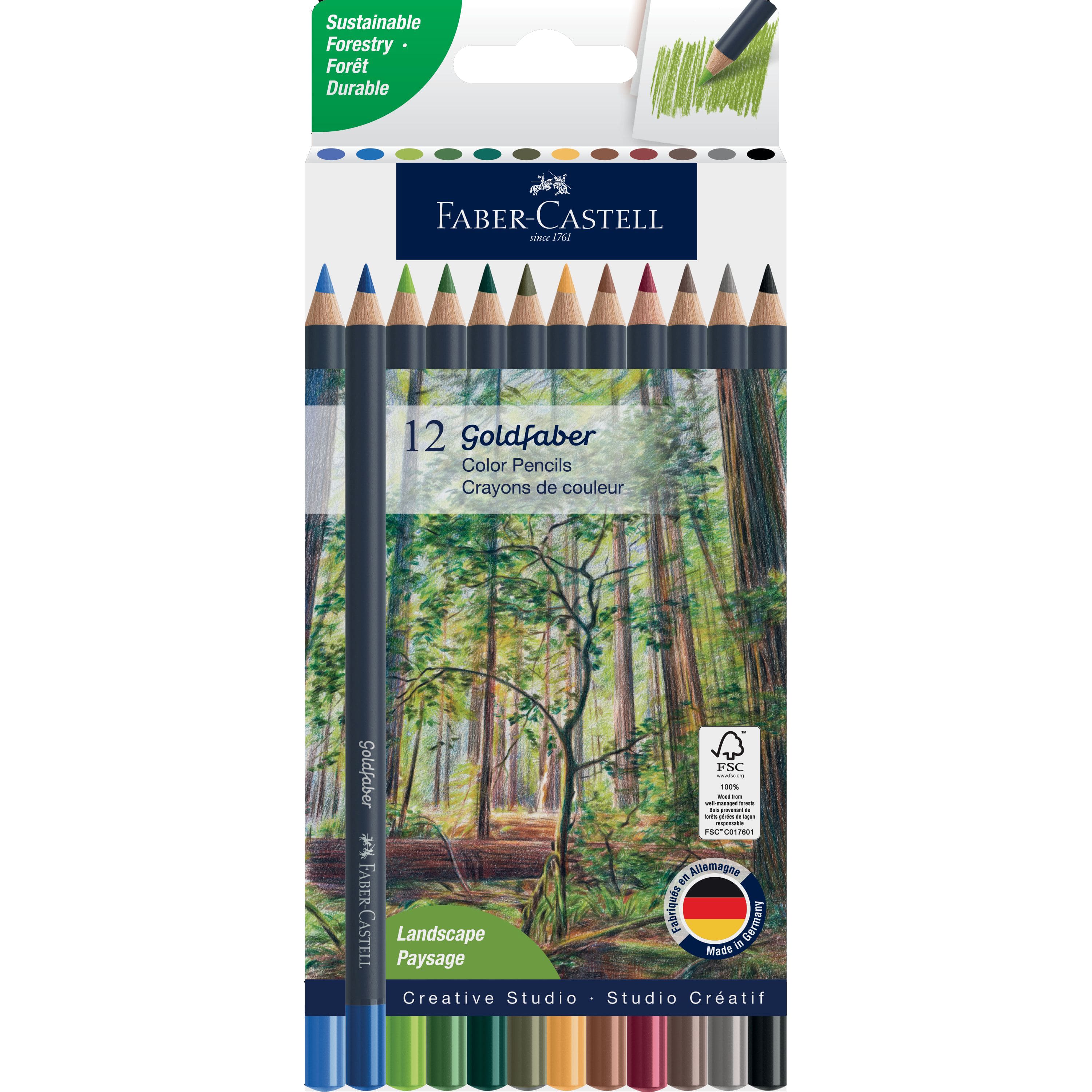 Faber-Castell&#xAE; Goldfaber Landscape Color Pencils