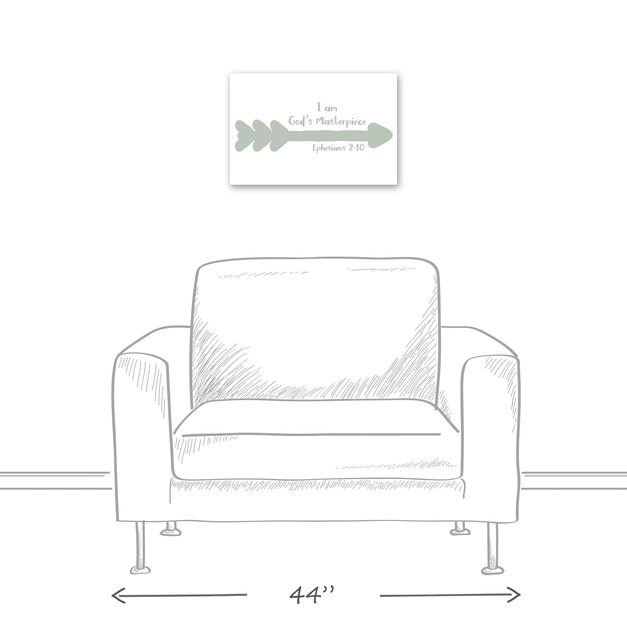 God's Masterpiece 18" x 12' Canvas Wall Art