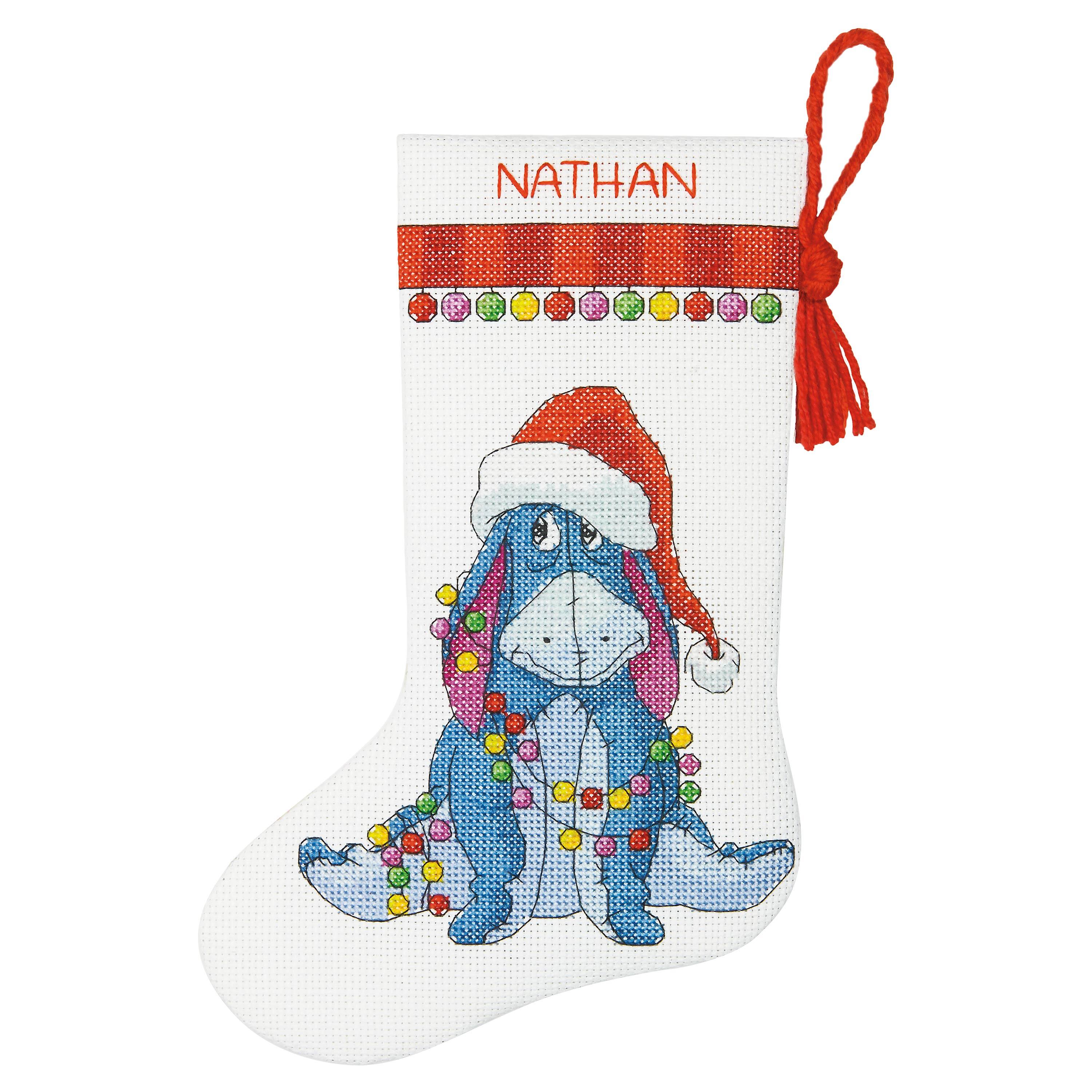Dimensions® Counted Cross Stitch Kit, Eeyore Stocking