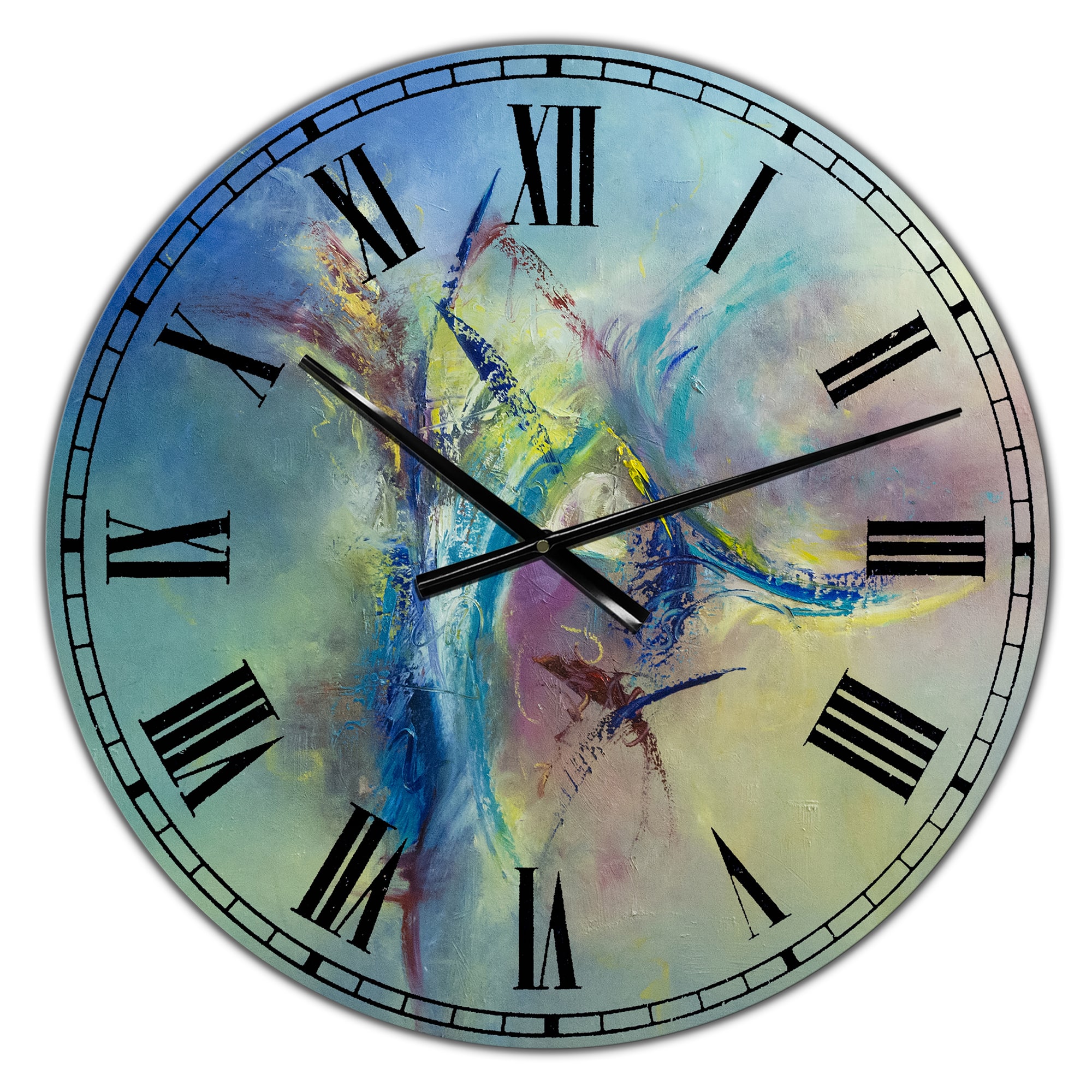 Designart Focused Intention Wall Clock