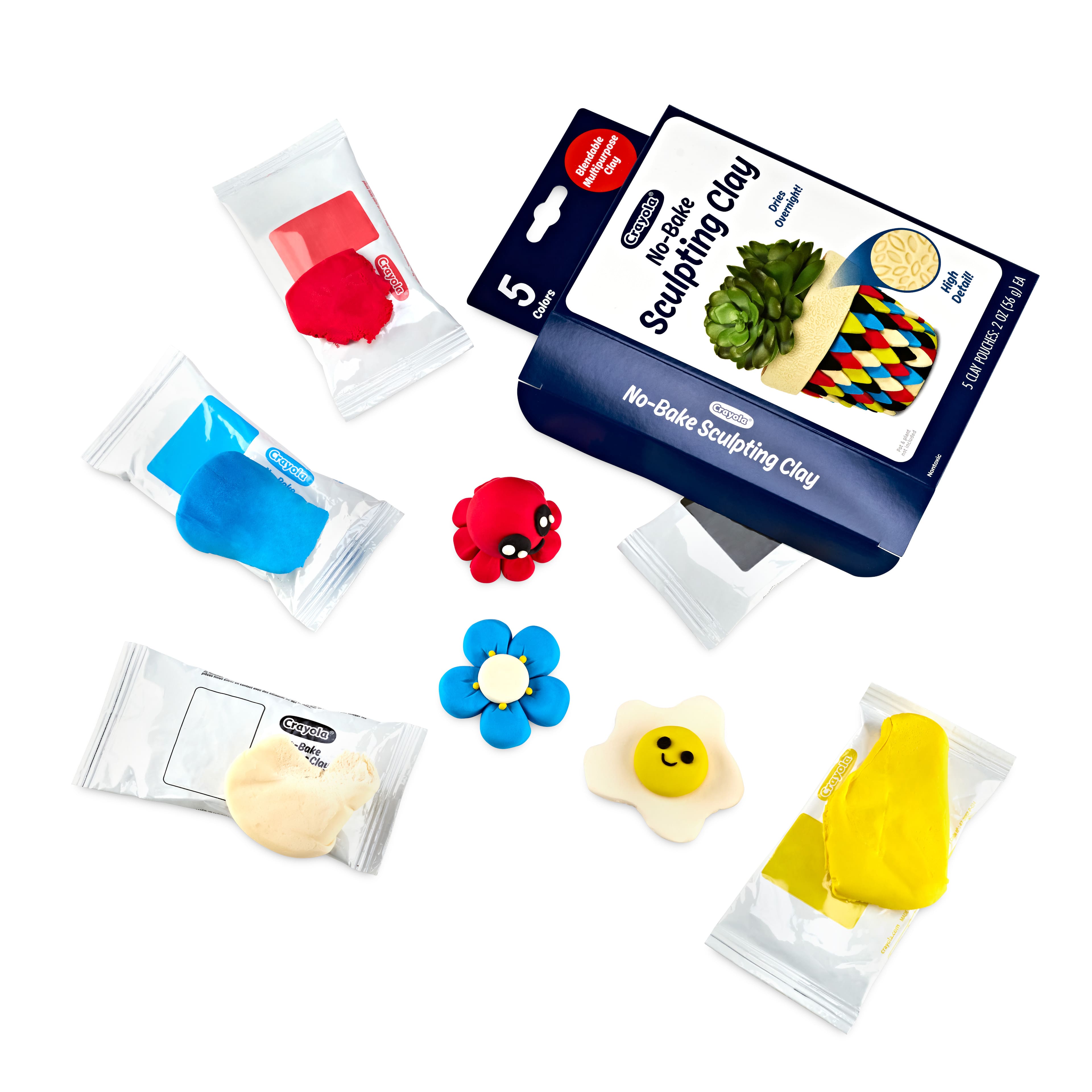 Crayola&#xAE; No Bake Sculpting Clay, 5ct.