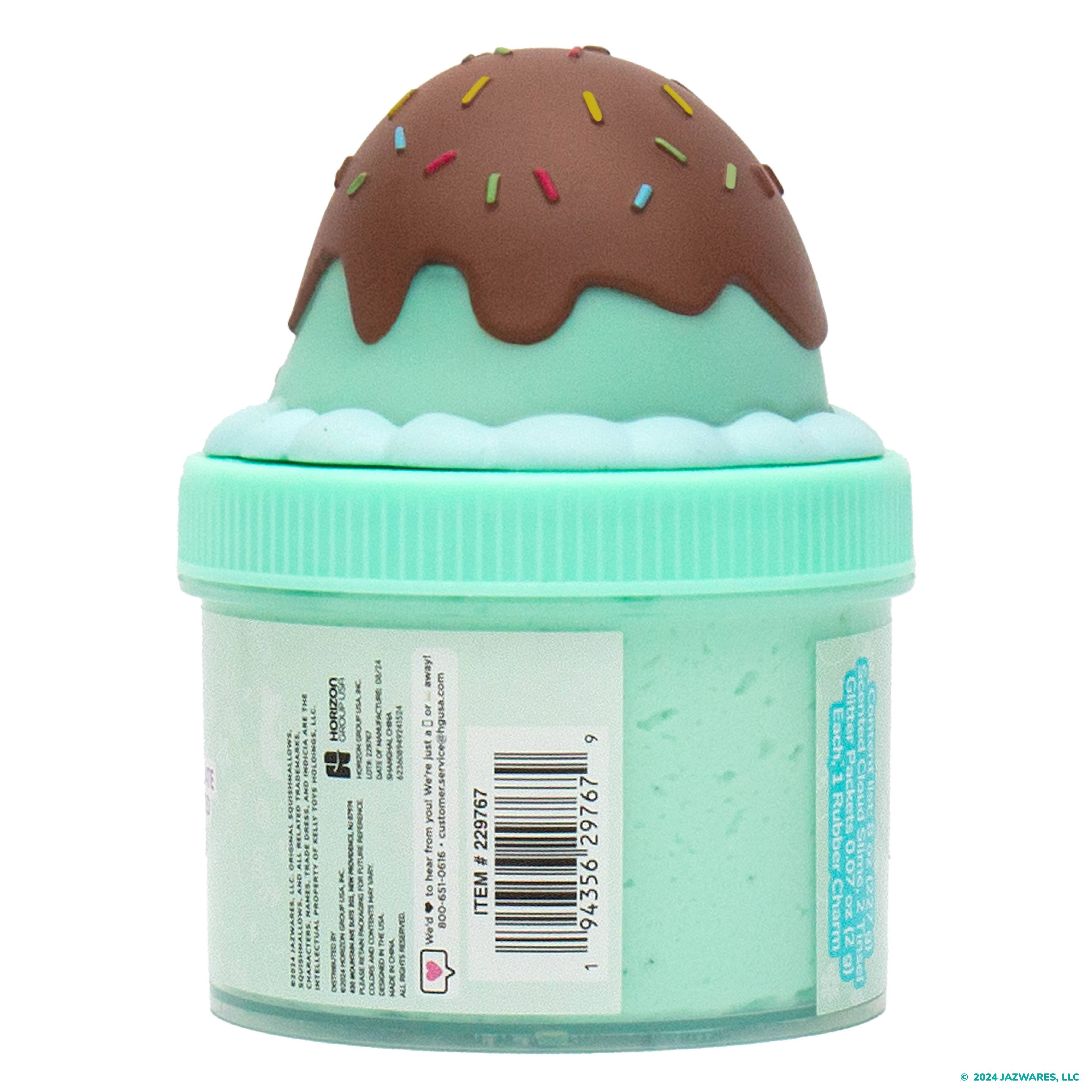 Original Squishmallows&#x2122; Maya the Mint Ice Cream Chocolate Scented Premium Cloud Slime