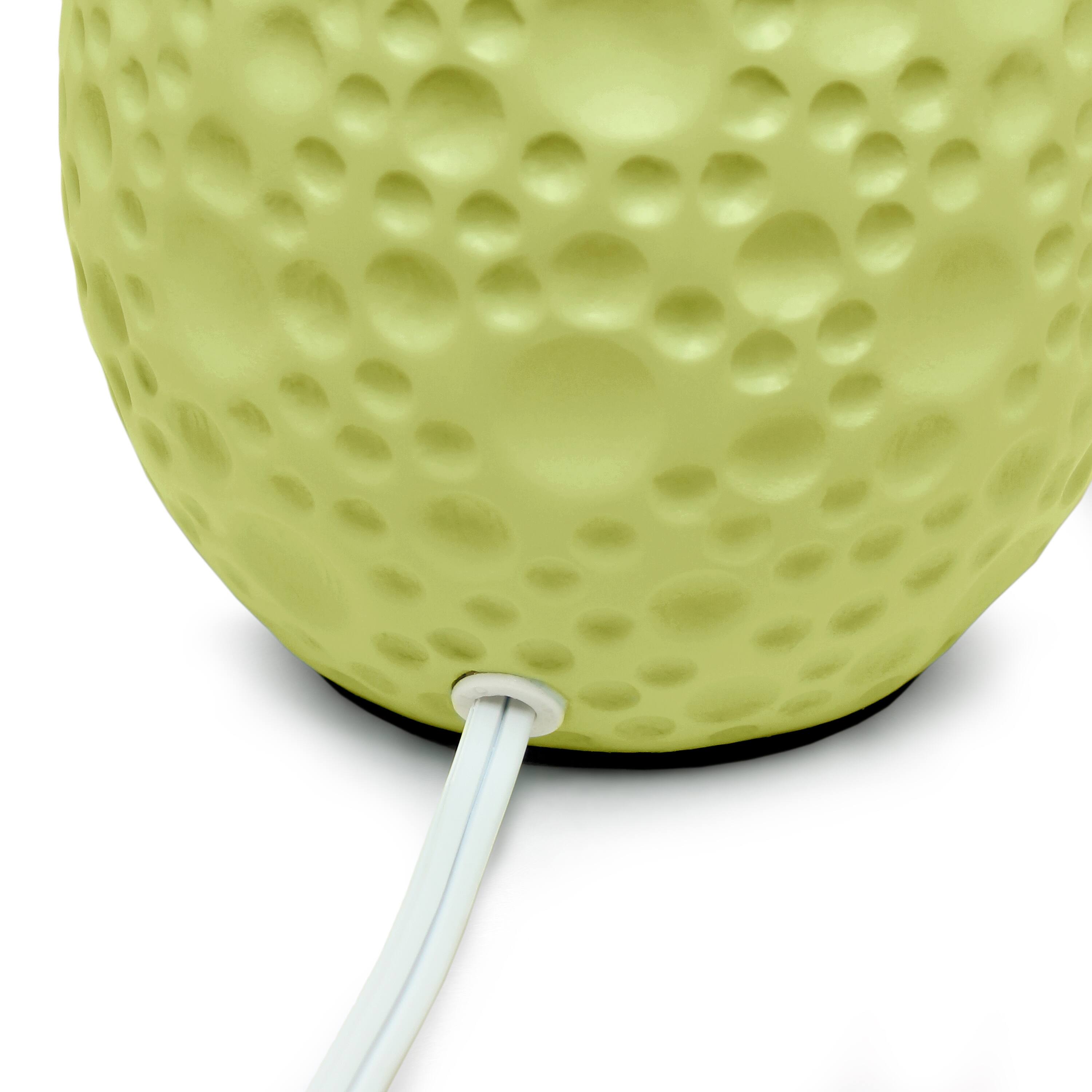 Creekwood Home Essentix 14" Ceramic Teardrop Table Lamp