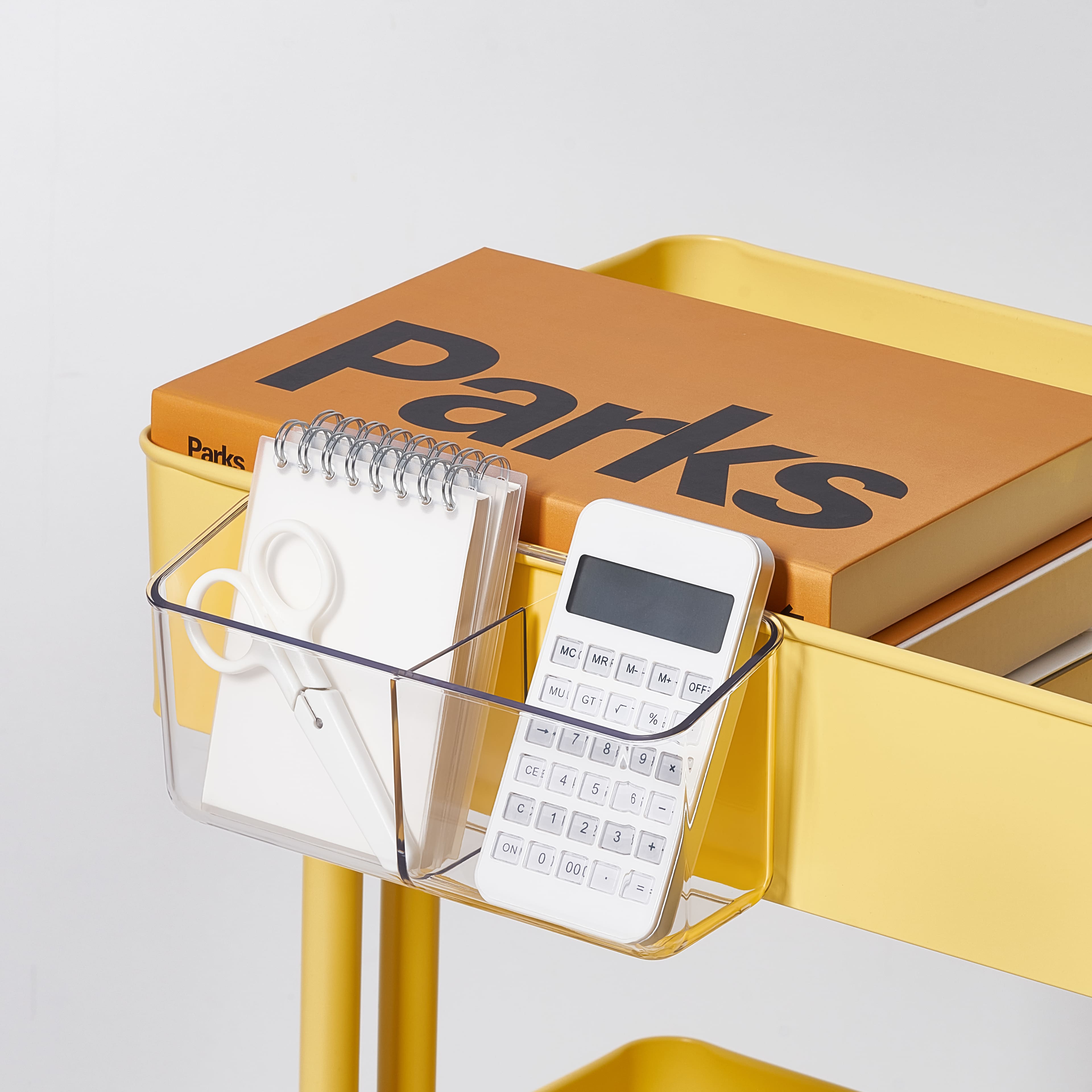 Medium Clear Hanging Organizer Bin by Simply Tidy™