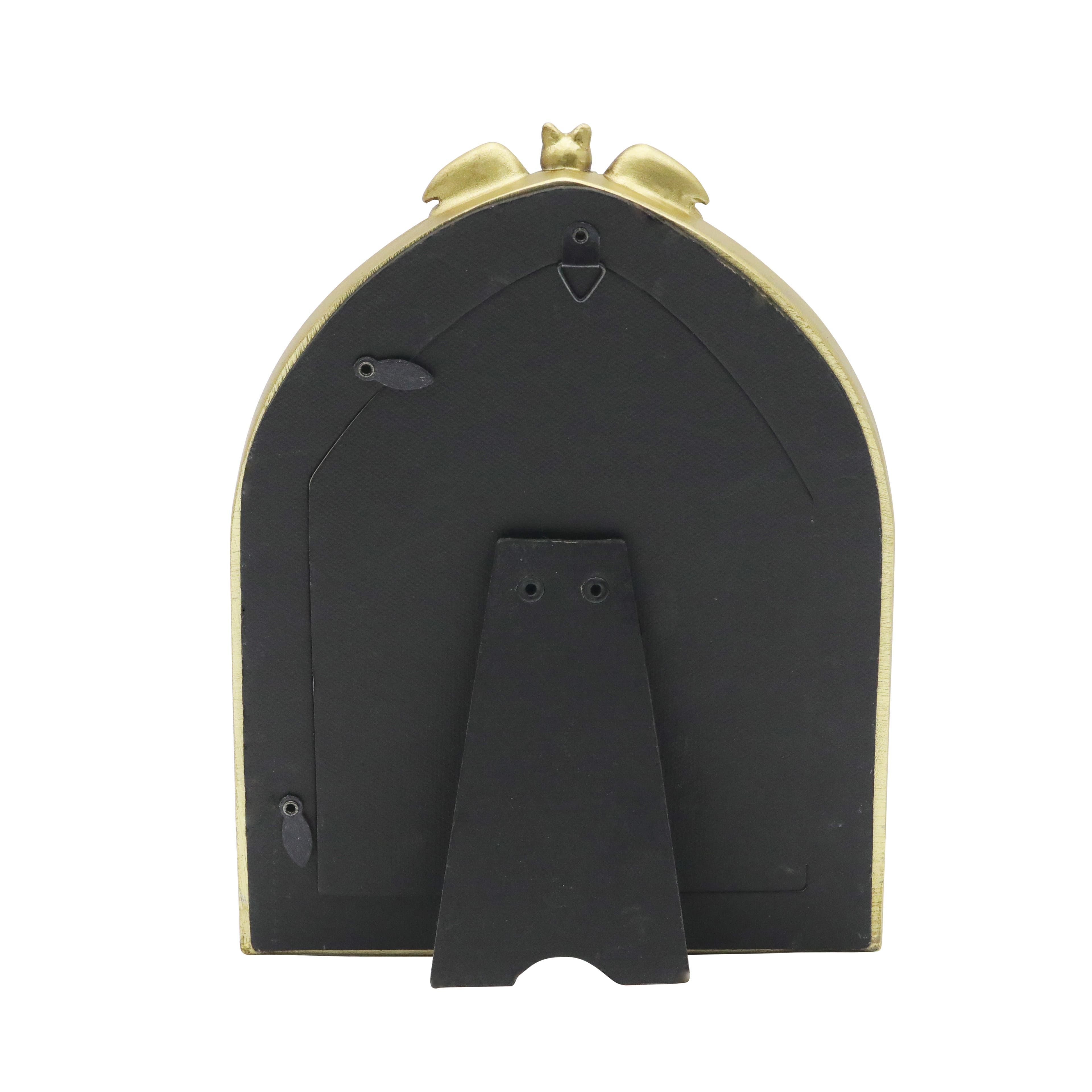 5&#x22; x 7&#x22; Gold Ornate Arch with Bat Tabletop Frame by Ashland&#xAE;